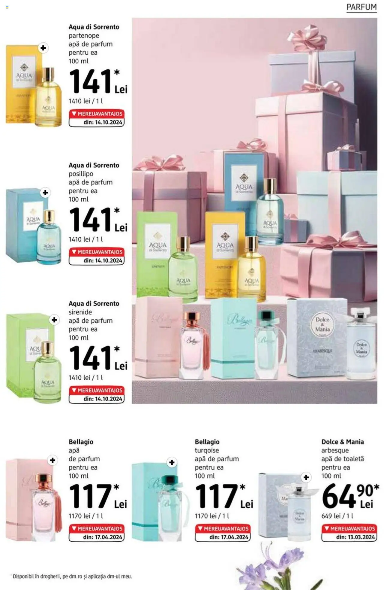 Catalog DM Drogerie Markt 6 Martie - 4 Aprilie 2025 | Pagina 15 | Produse: Apă de parfum, Toaletă, Parfum, Apă de toaletă