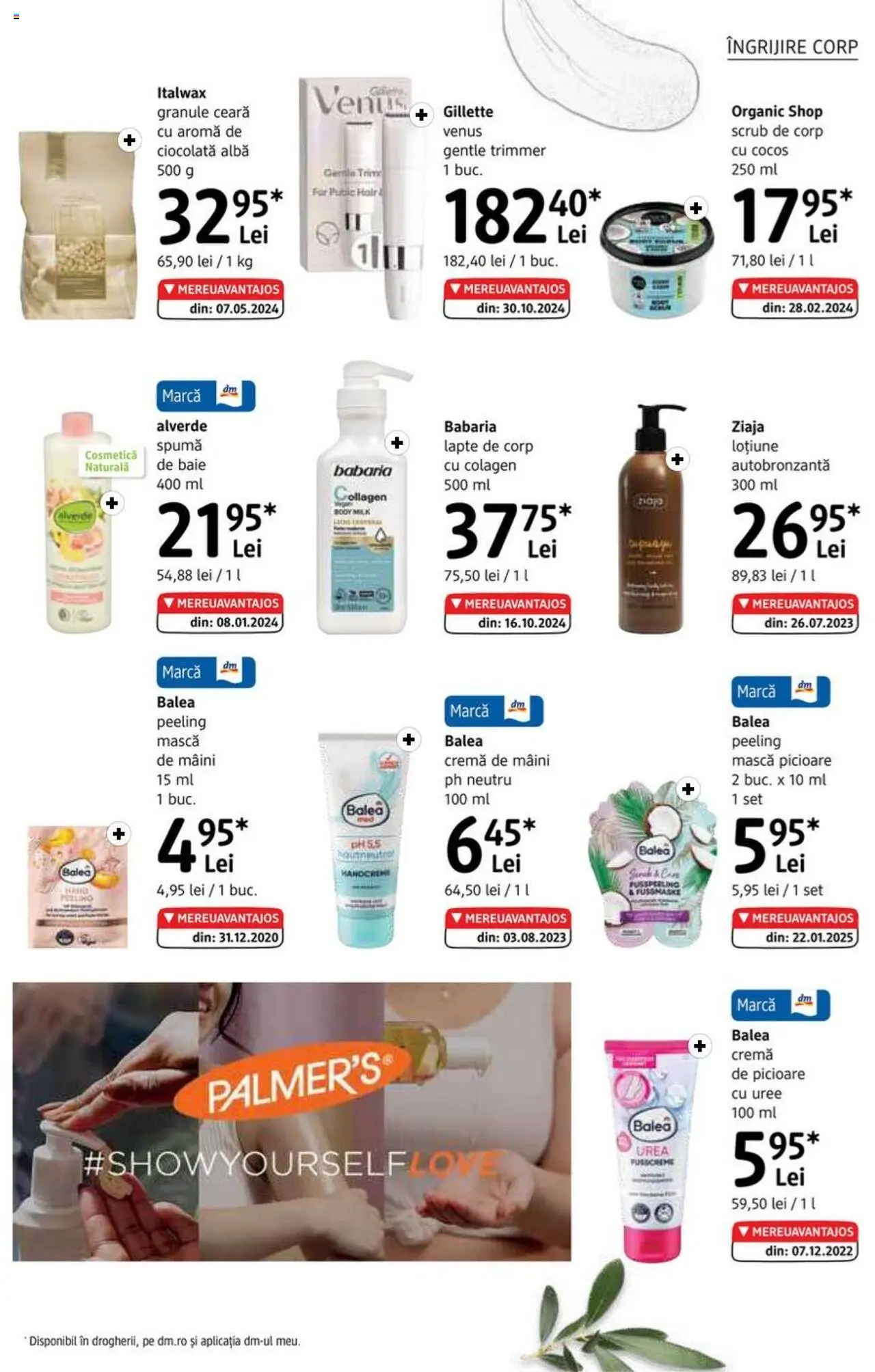 Catalog DM Drogerie Markt 6 Martie - 4 Aprilie 2025 | Pagina 19 | Produse: Scrub, Cremă, Lapte de corp, Cremă de mâini