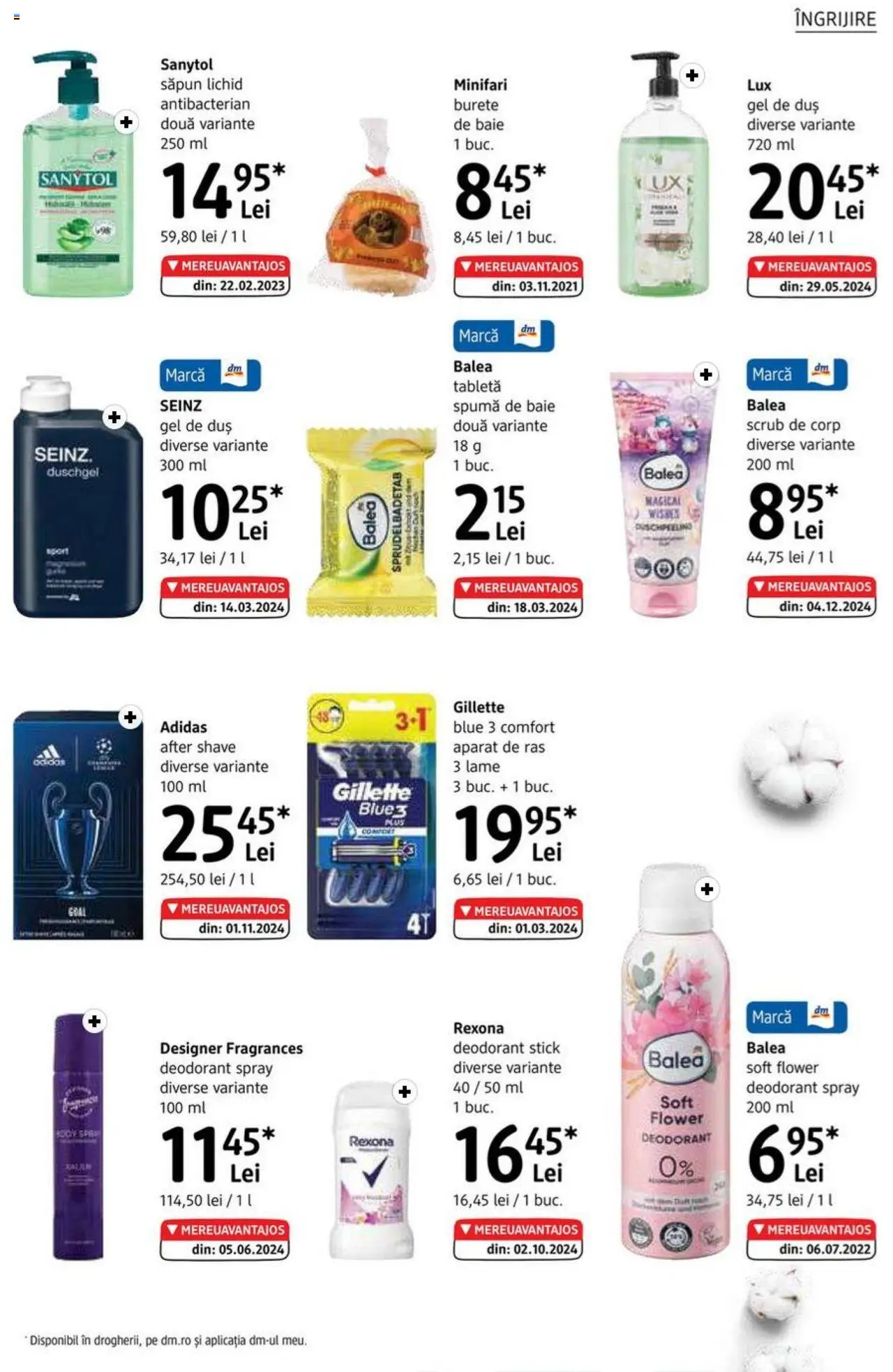 Catalog DM Drogerie Markt 6 Martie - 4 Aprilie 2025 | Pagina 23 | Produse: Tabletă, Gel de duș, Spumă de baie, Săpun lichid