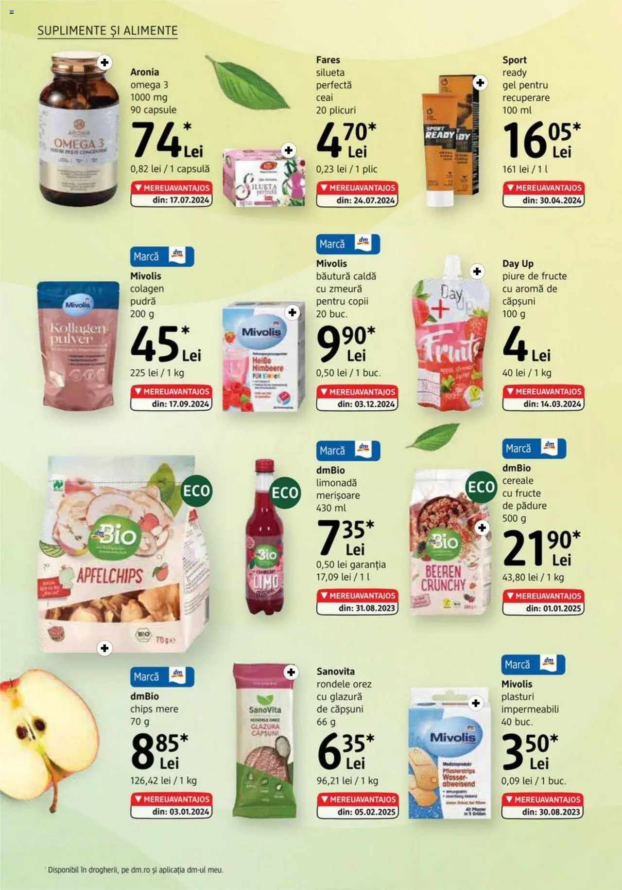 Catalog DM Drogerie Markt 6 Martie - 4 Aprilie 2025 | Pagina 26 | Produse: Plasturi, Zmeură, Orez, Fructe
