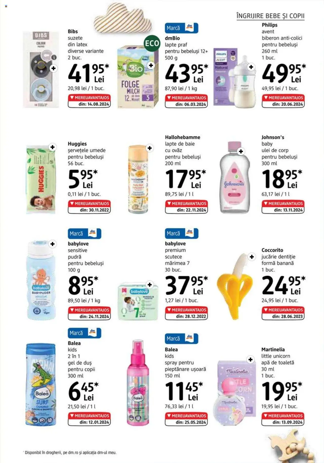 Catalog DM Drogerie Markt 6 Martie - 4 Aprilie 2025 | Pagina 27 | Produse: Ulei de corp, Pudră, Ulei, Șervețele umede