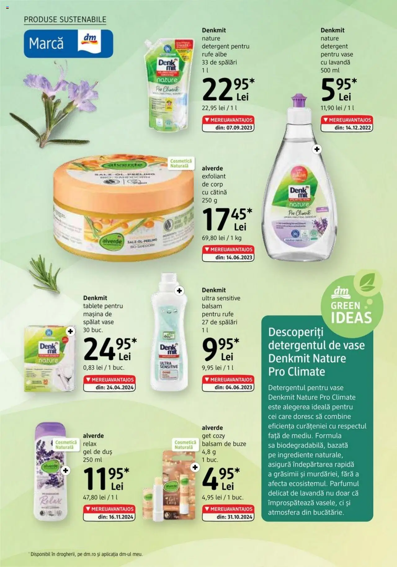 Catalog DM Drogerie Markt 6 Martie - 4 Aprilie 2025 | Pagina 30 | Produse: Duș, Balsam, Gel de duș, Detergent