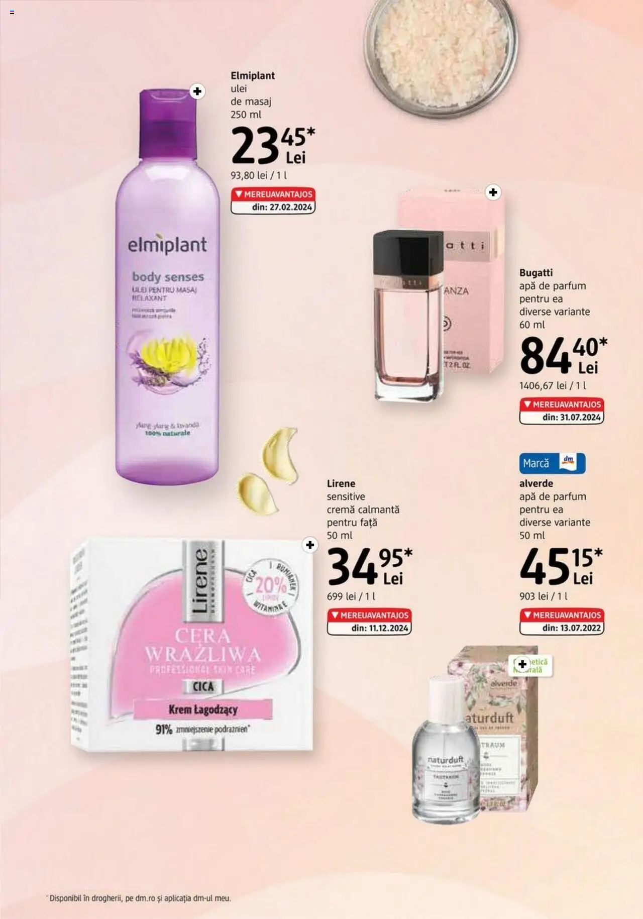 Catalog DM Drogerie Markt 6 Martie - 4 Aprilie 2025 | Pagina 4 | Produse: Apă de parfum, Body, Parfum, Apă