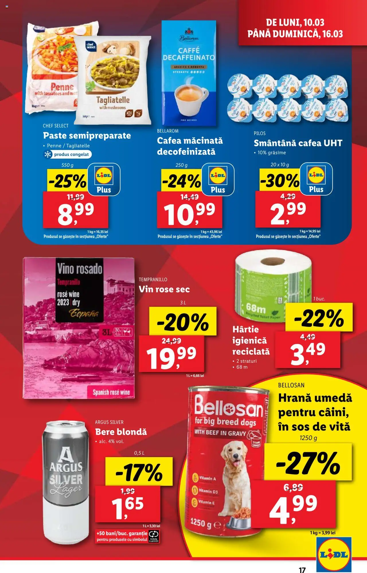 Catalog LIDL 10 - 16 Martie 2025 | Pagina 17 | Produse: Cafea, Vin, Bere, Paste