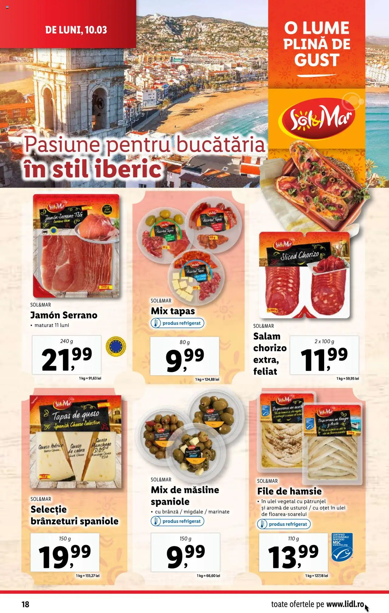 Catalog LIDL 10 - 16 Martie 2025 | Pagina 18 | Produse: Pătrunjel, Oțet, Salam, Usturoi