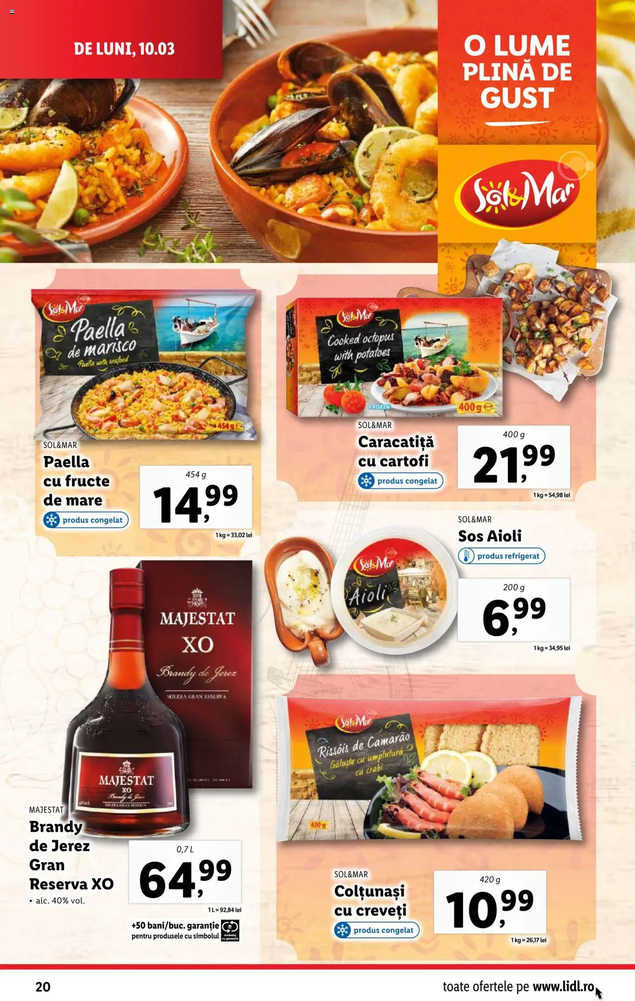 Catalog LIDL 10 - 16 Martie 2025 | Pagina 20 | Produse: Cartofi, Fructe, Sos
