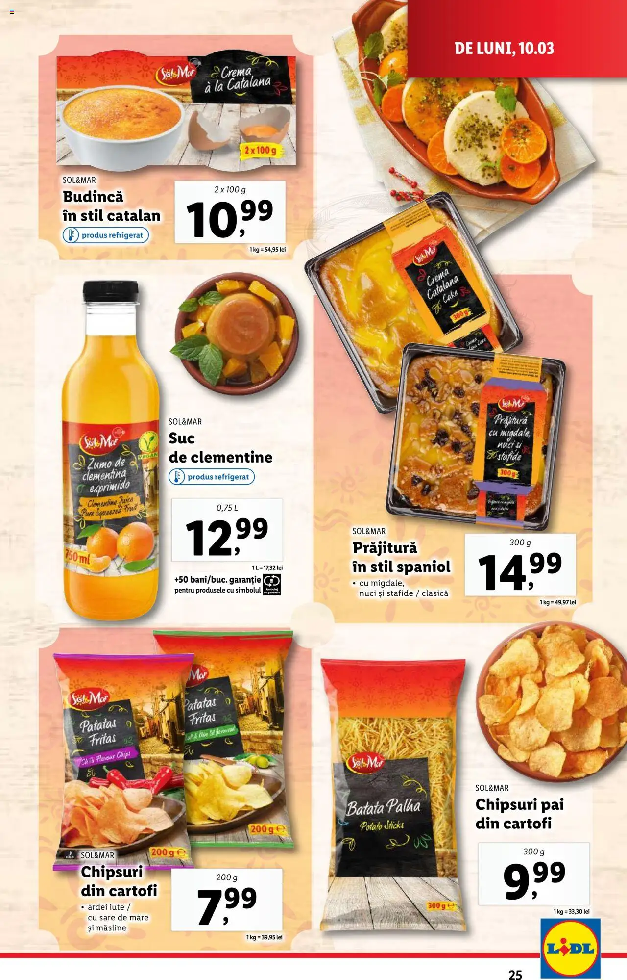 Catalog LIDL 10 - 16 Martie 2025 | Pagina 25 | Produse: Chilli, Ardei, Ardei iute, Cremă