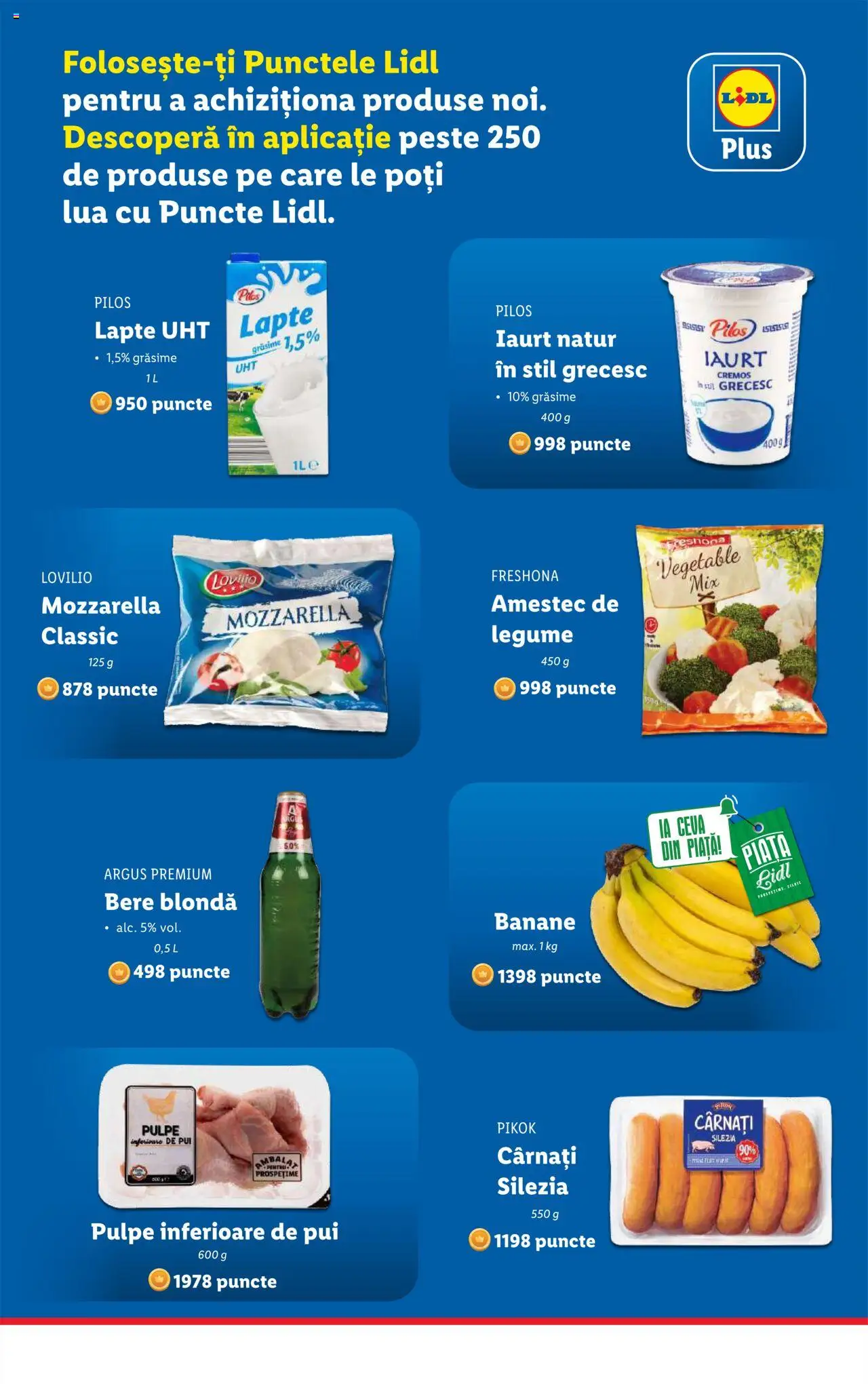 Catalog LIDL 10 - 16 Martie 2025 | Pagina 3 | Produse: Toplar, Mozzarella, Iaurt, Banane