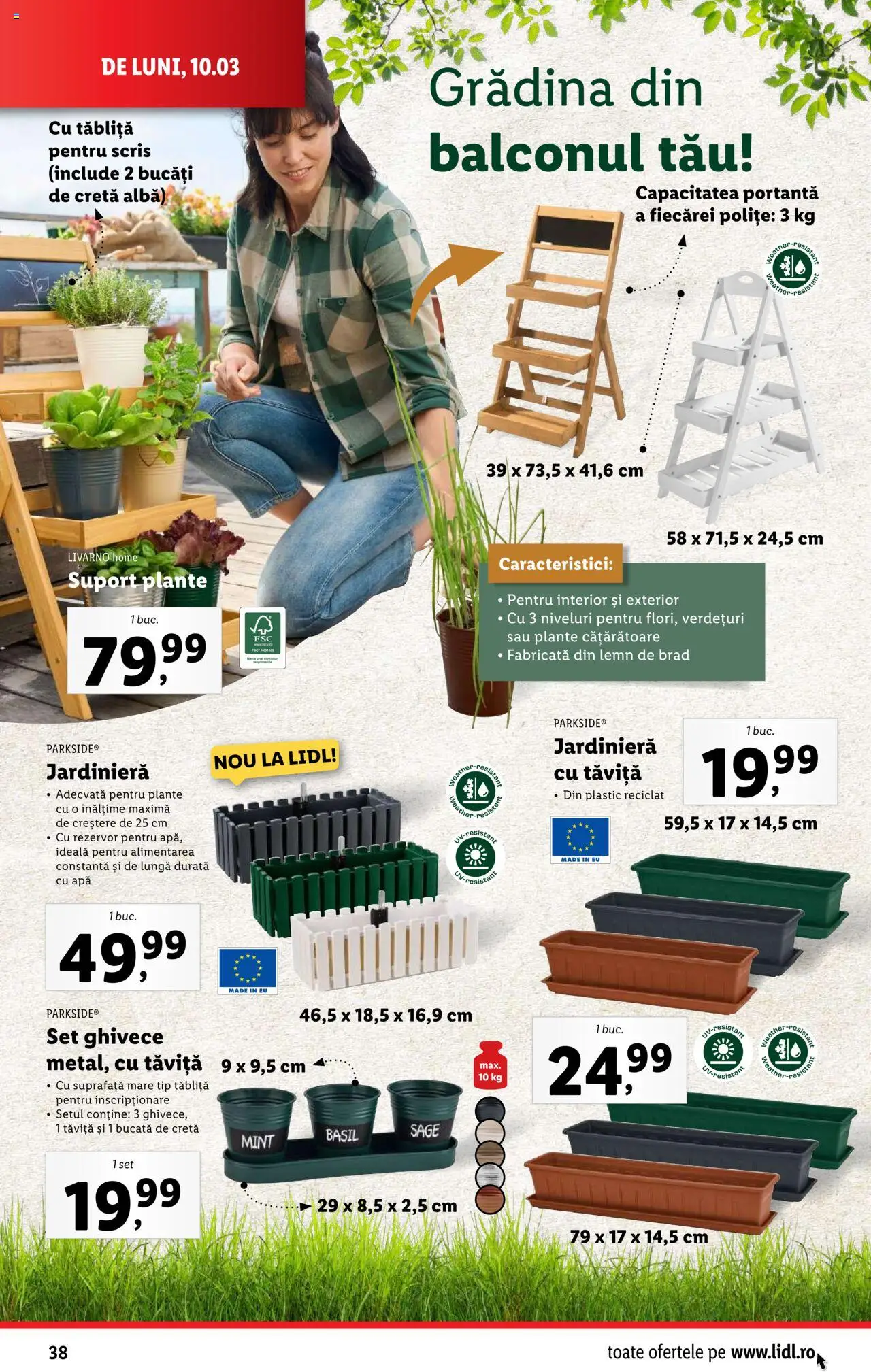 Catalog LIDL 10 - 16 Martie 2025 | Pagina 38 | Produse: Apă