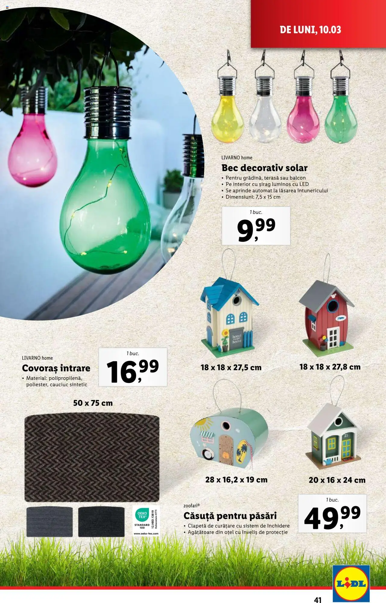 Catalog LIDL 10 - 16 Martie 2025 | Pagina 41 | Produse: Bec, Babak, Bisiklet Aparatları