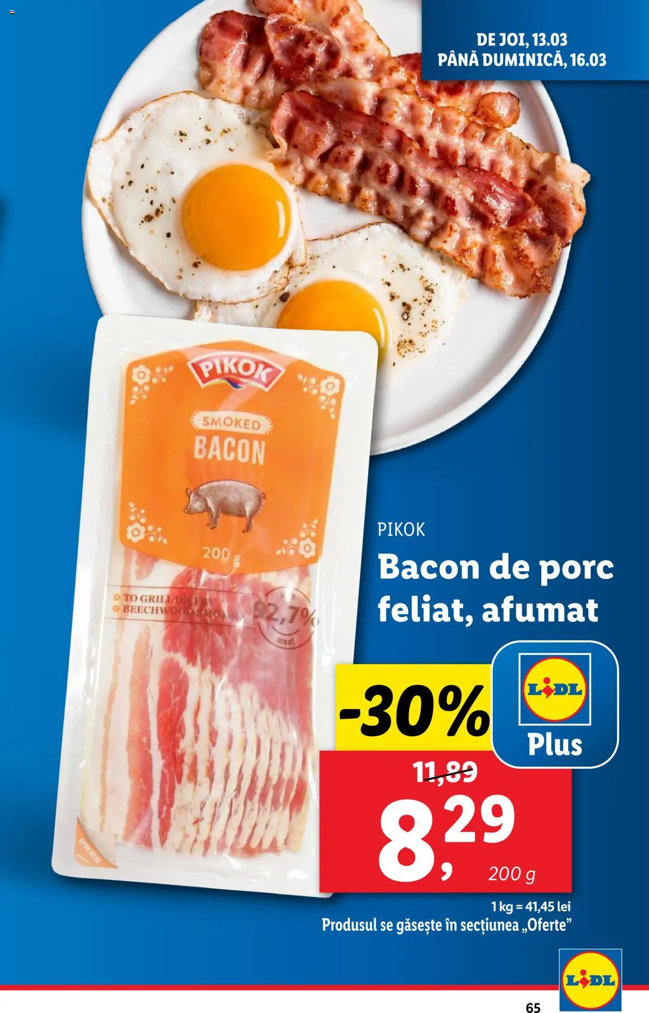 Catalog LIDL 10 - 16 Martie 2025 | Pagina 65 | Produse: Grill, Bacon