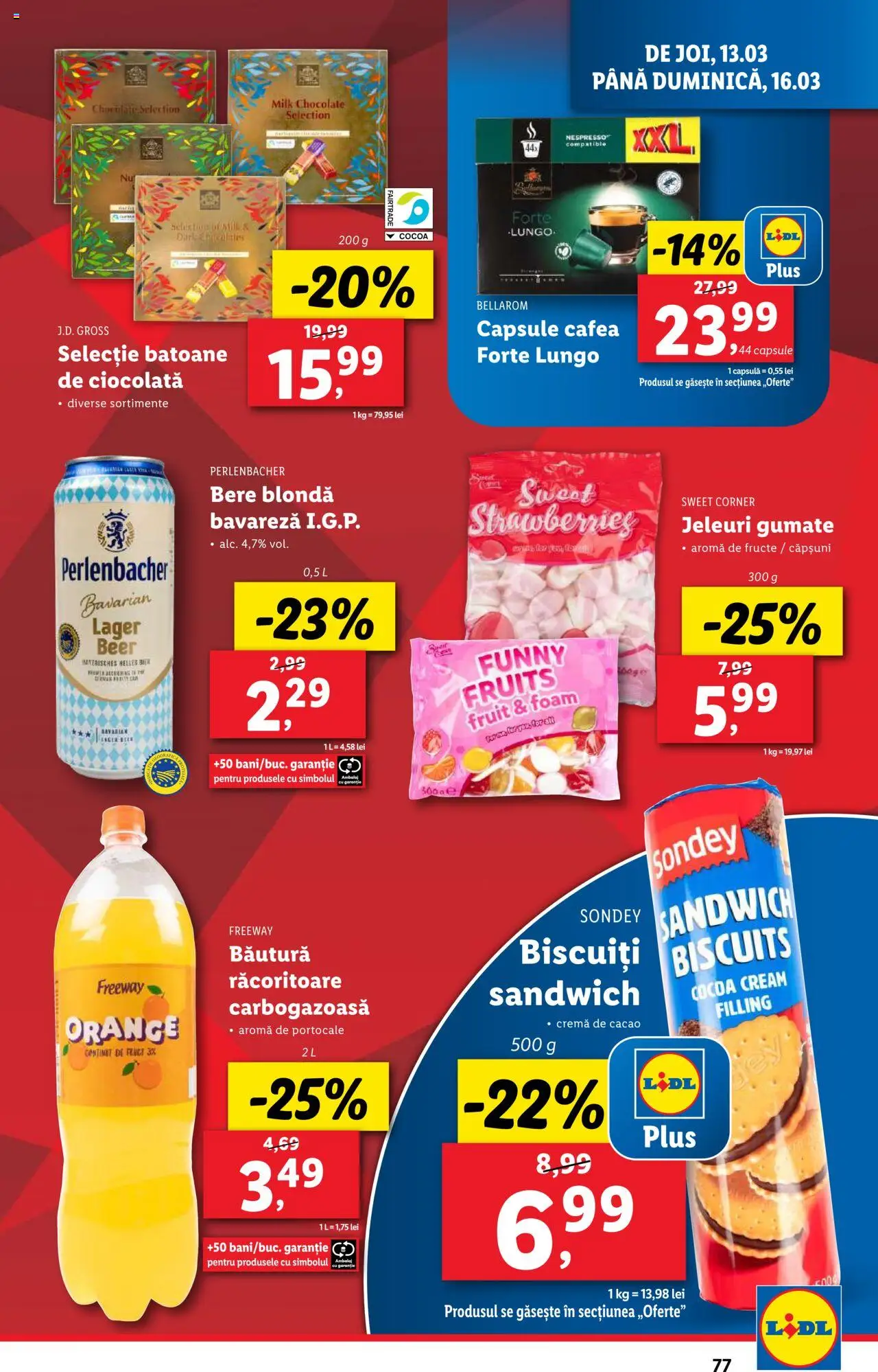 Catalog LIDL 10 - 16 Martie 2025 | Pagina 77 | Produse: Bere, Cacao, Fructe, Jeleuri