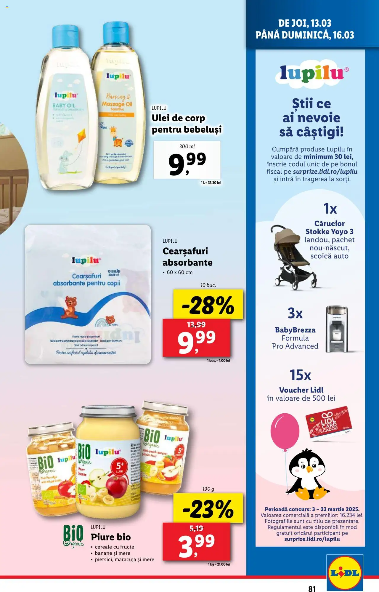 Catalog LIDL 10 - 16 Martie 2025 | Pagina 81 | Produse: Şerit ödül, Ulei de corp, Mere, Cereale