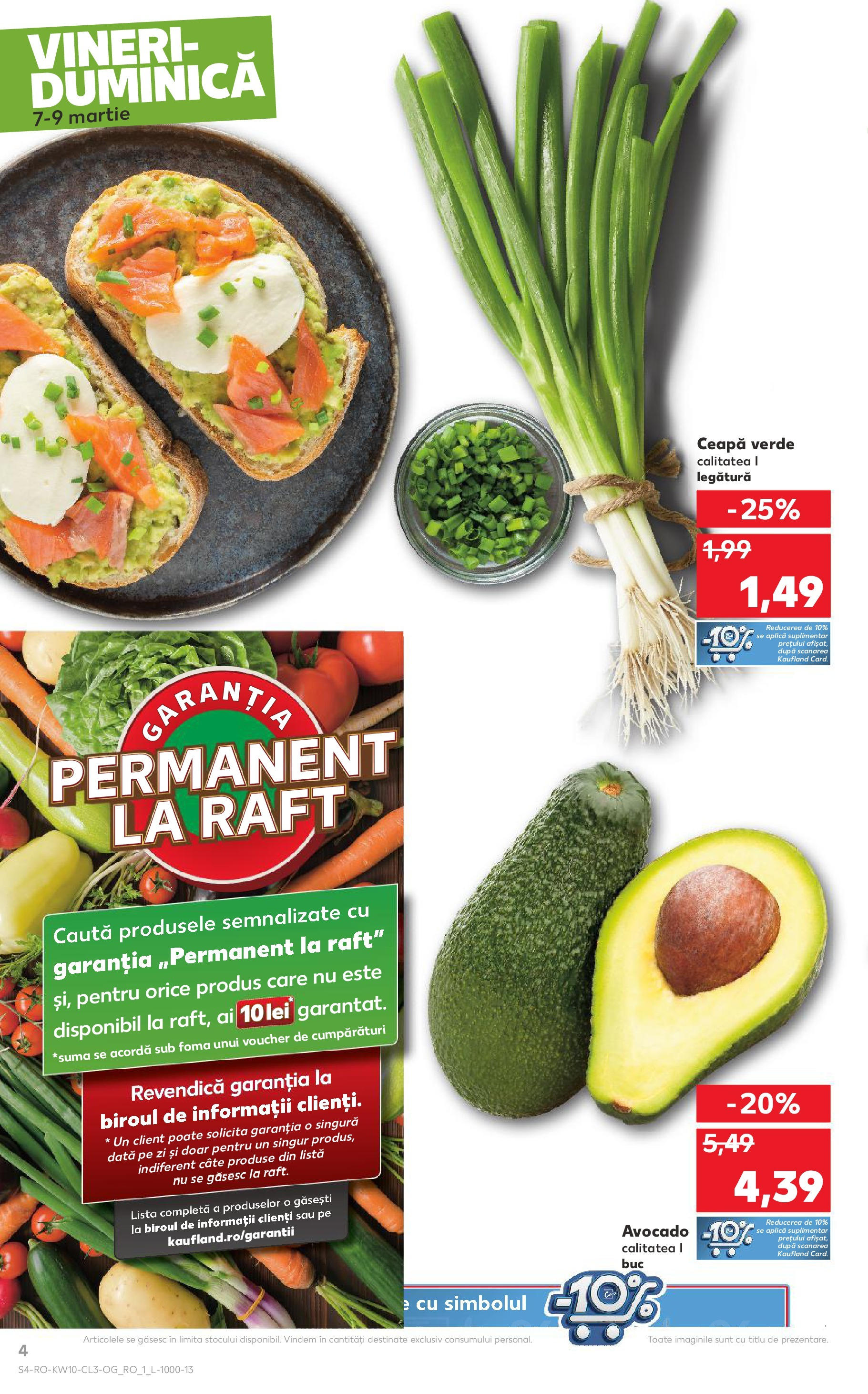 Catalog Kaufland 7 - 9 Martie 2025 | Pagina 4 | Produse: Raft, Avocado, Ceapă