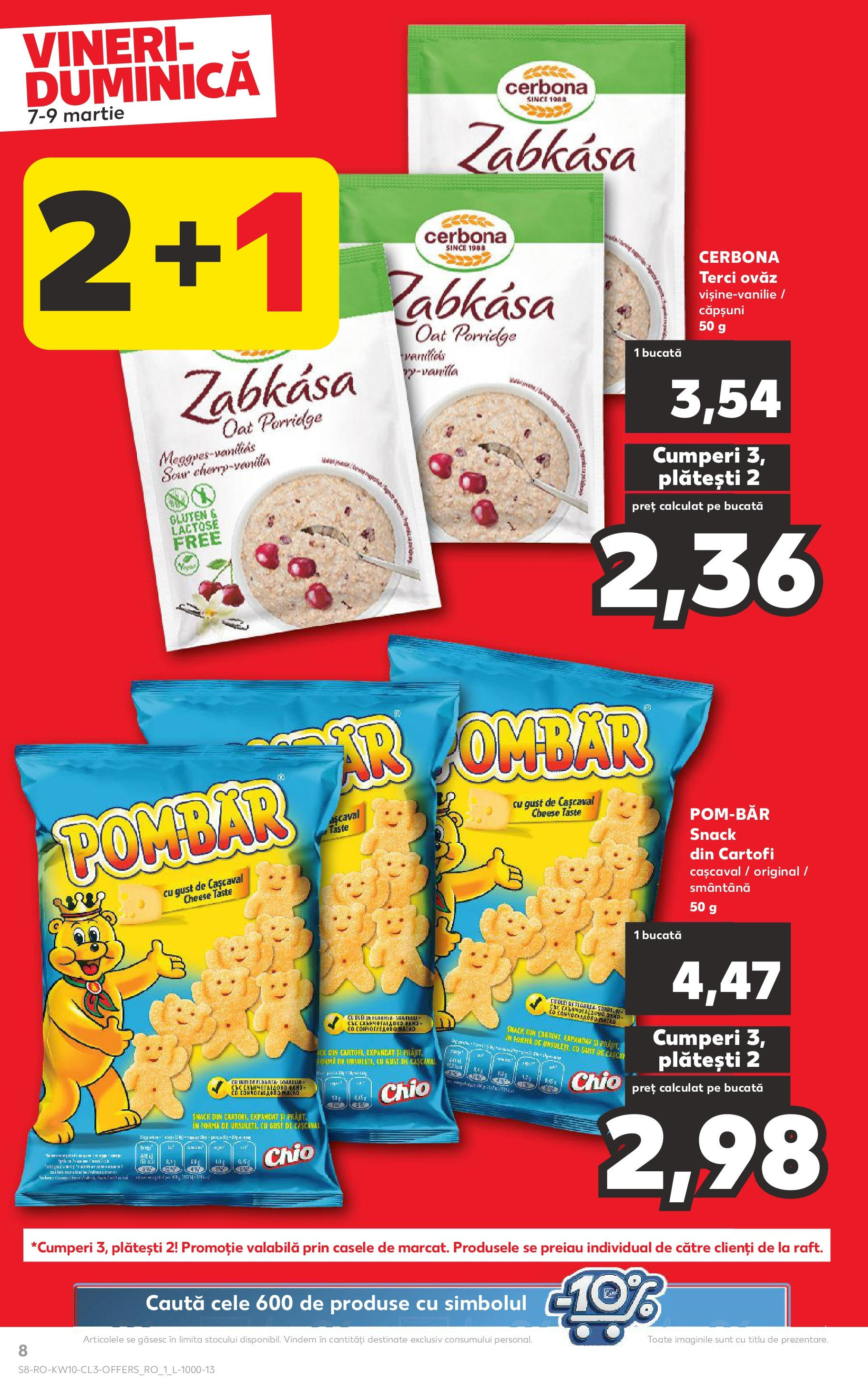 Catalog Kaufland 7 - 9 Martie 2025 | Pagina 8 | Produse: Cașcaval, Căpșuni, Smântână, Cartofi