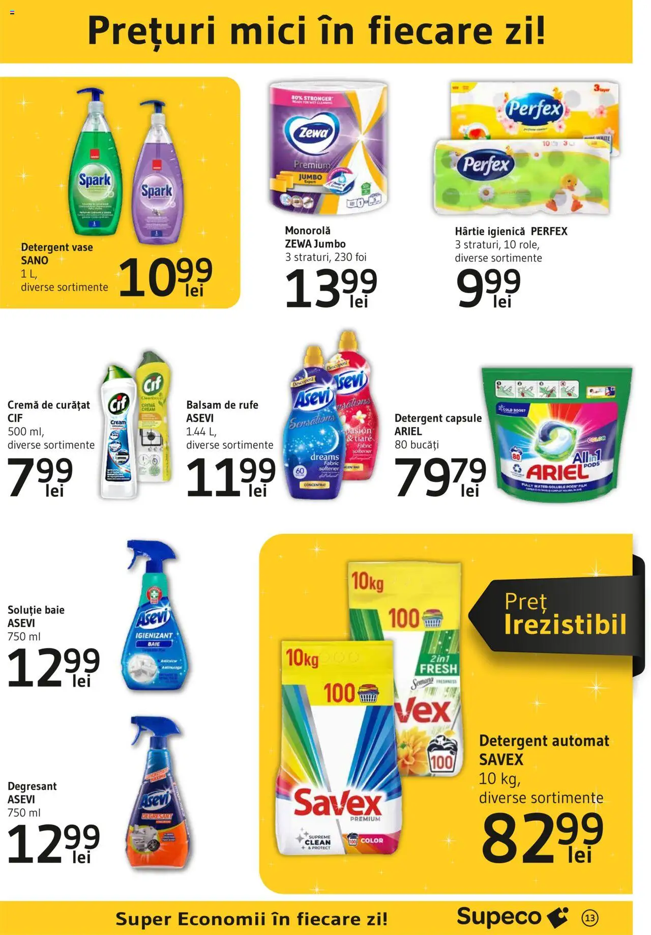 Catalog Supeco 6 - 19 Martie 2025 | Pagina 13 | Produse: Pomelo, Kedi Ödül Oyuncakları, Mici, Detergent