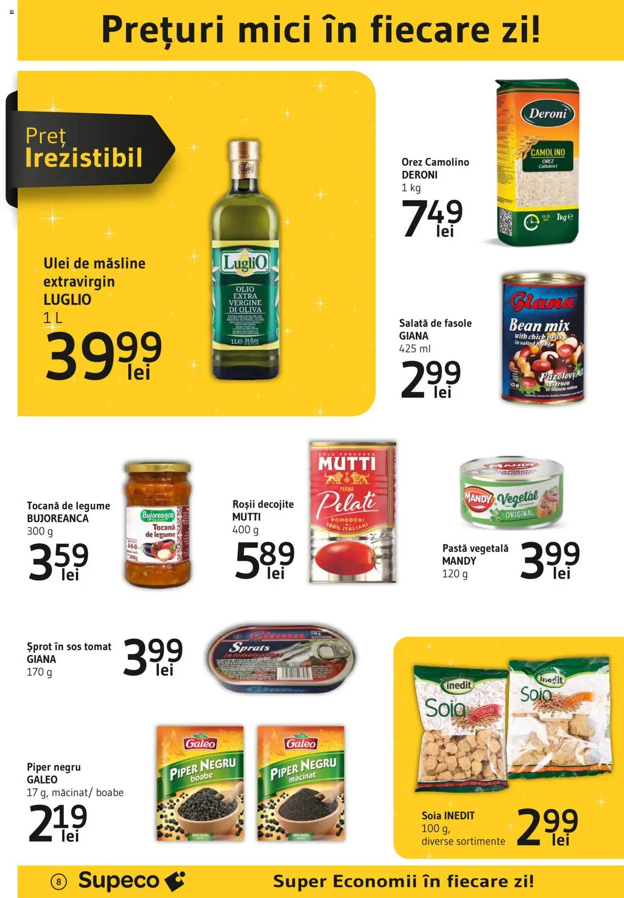 Catalog Supeco 6 - 19 Martie 2025 | Pagina 8 | Produse: Ulei, Roșii, Legume, Piper