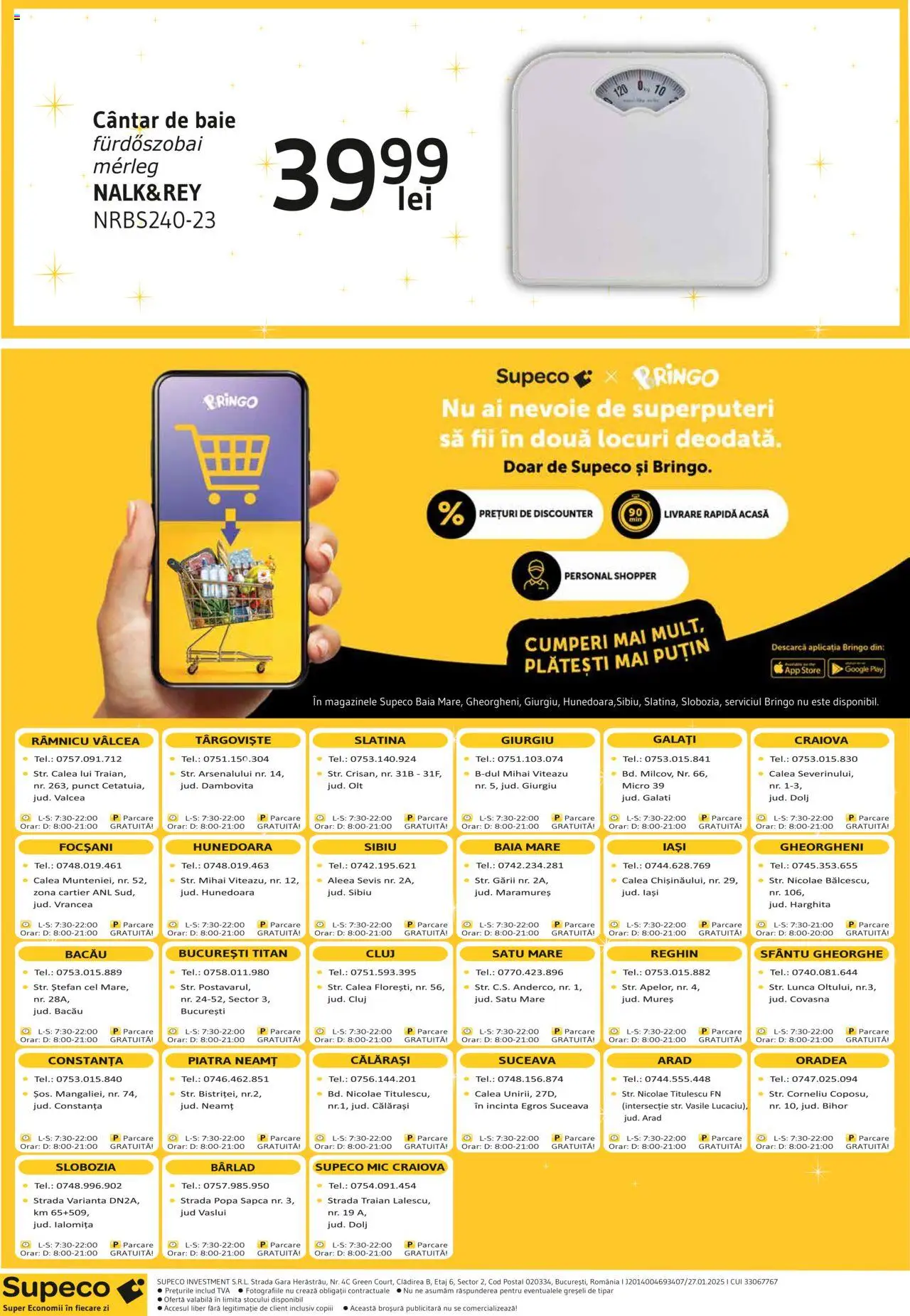 Catalog Supeco 6 - 19 Martie 2025 | Pagina 16 | Produse: Șapcă, Cântar