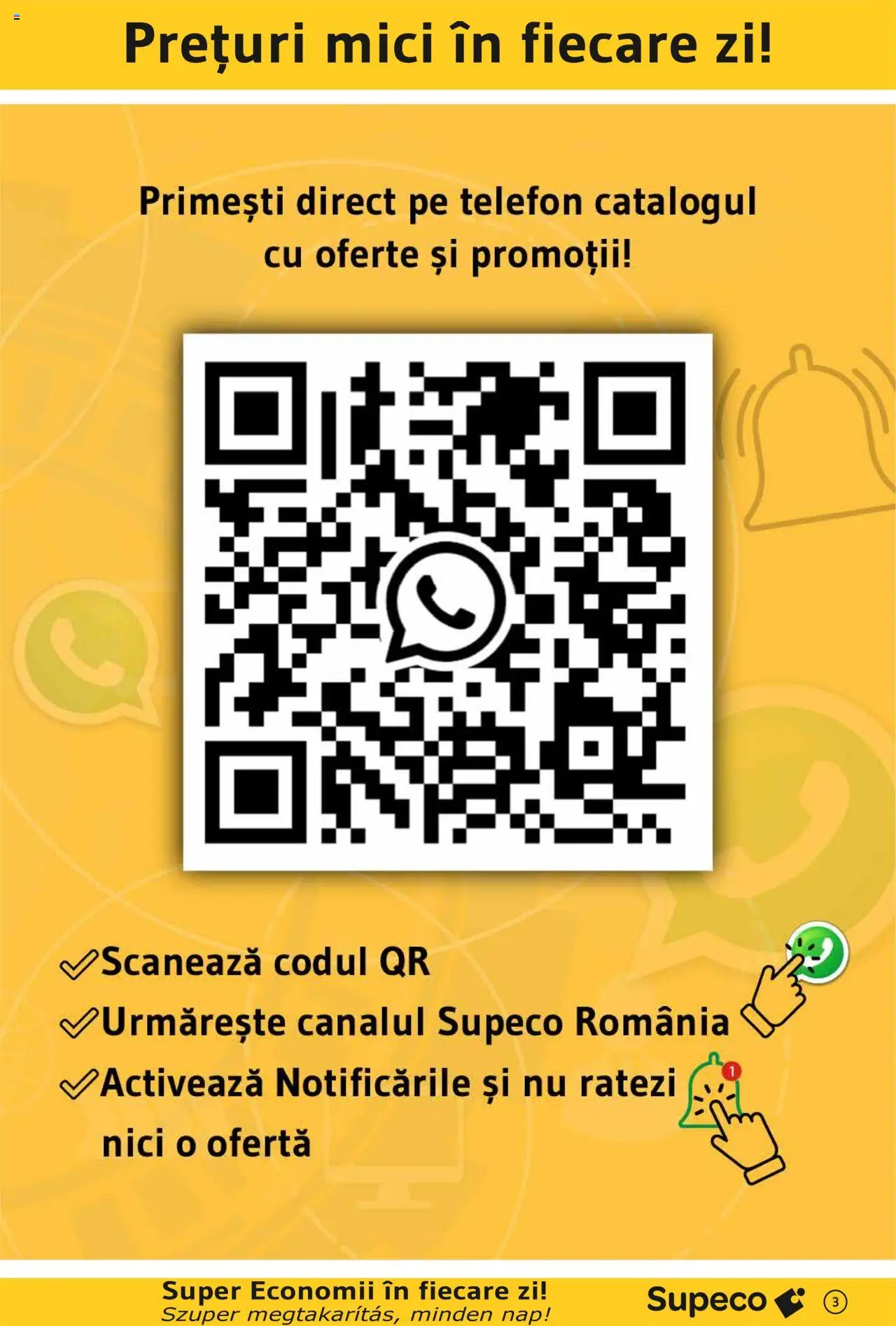 Catalog Supeco 6 - 19 Martie 2025 | Pagina 3 | Produse: Telefon, Mici