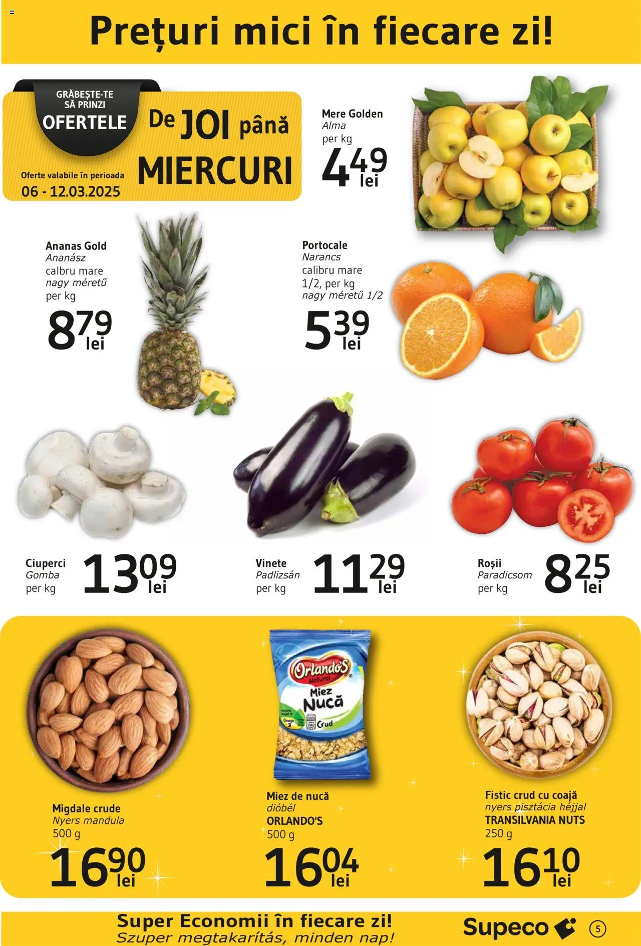 Catalog Supeco 6 - 19 Martie 2025 | Pagina 5 | Produse: Mici, Portocale, Fistic, Ananas