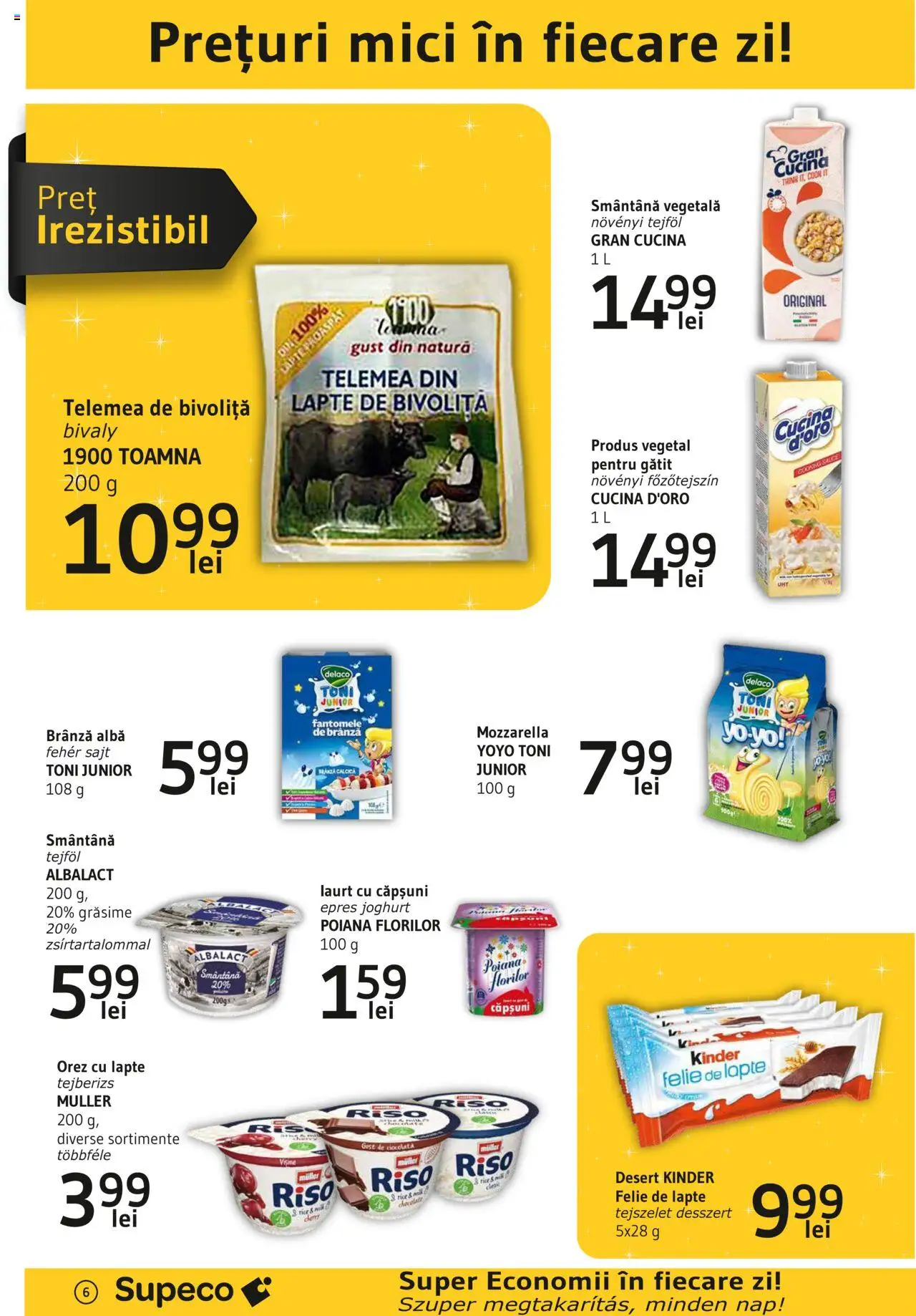 Catalog Supeco 6 - 19 Martie 2025 | Pagina 6 | Produse: Brânză, Orez, Căpșuni, Smântână