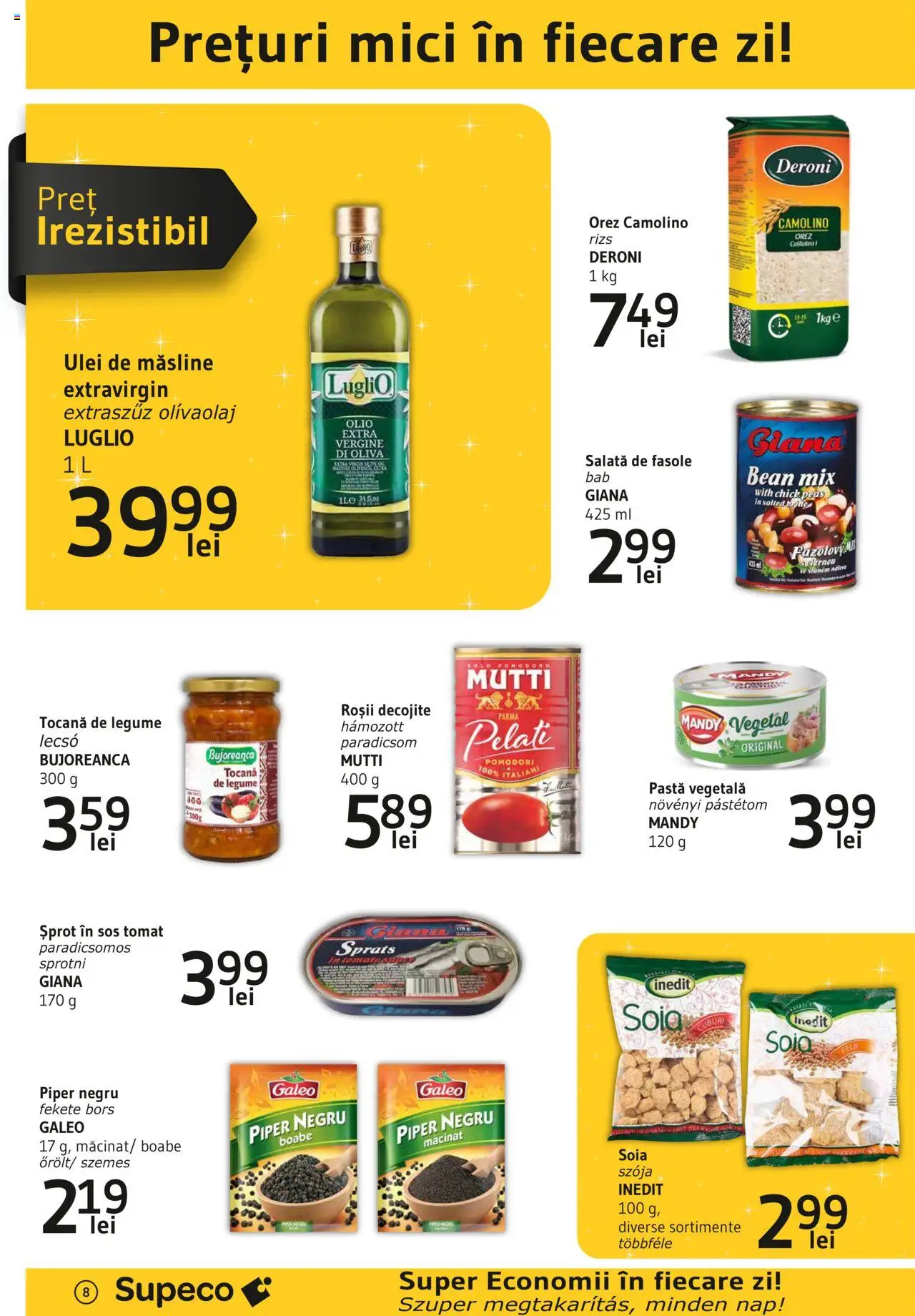 Catalog Supeco 6 - 19 Martie 2025 | Pagina 8 | Produse: Borș, Legume, Sos, Piper