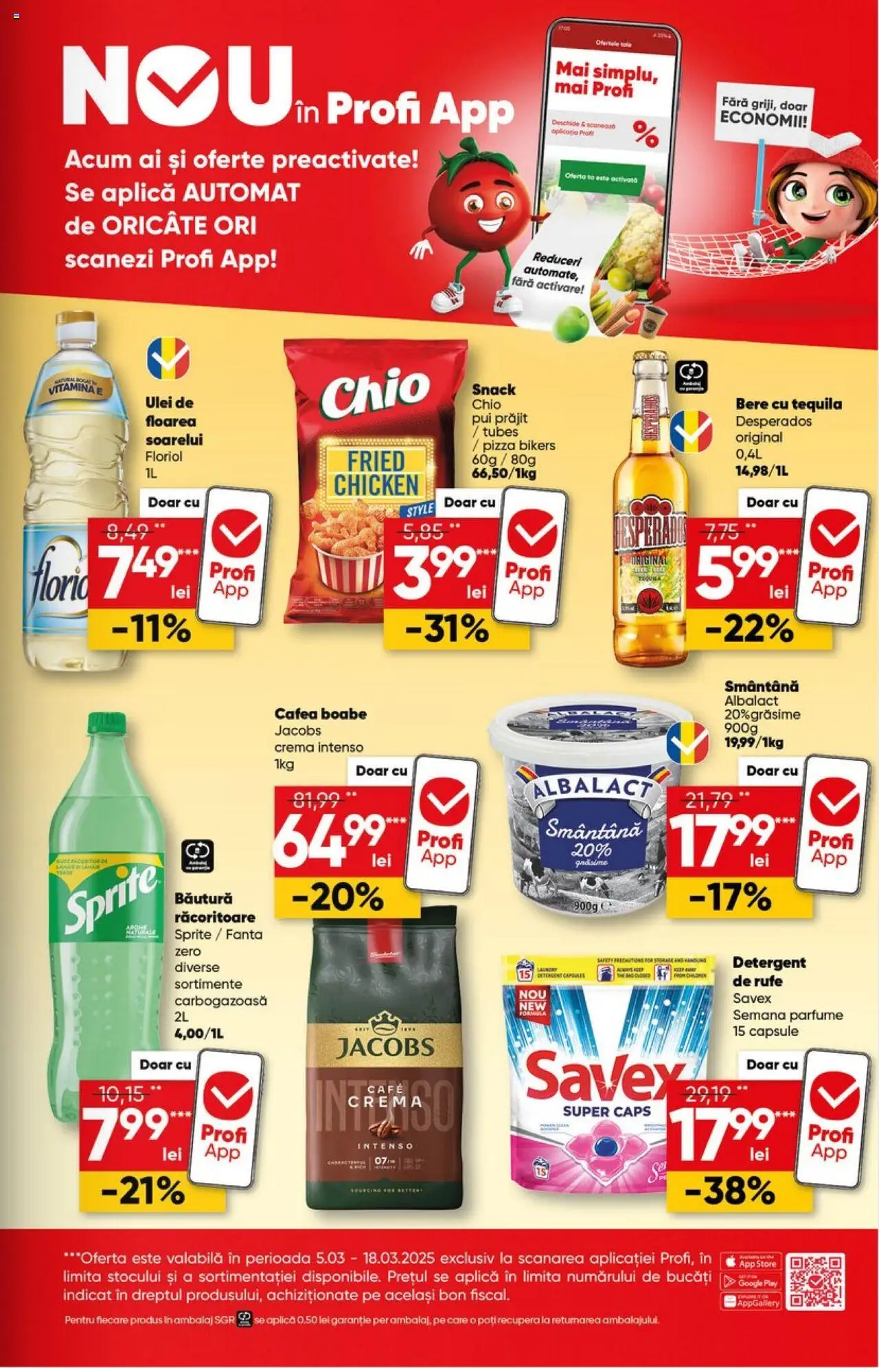 Catalog Profi 5 - 18 Martie 2025 | Pagina 5 | Produse: Köpek çiti, Cremă, Cafea, Bere