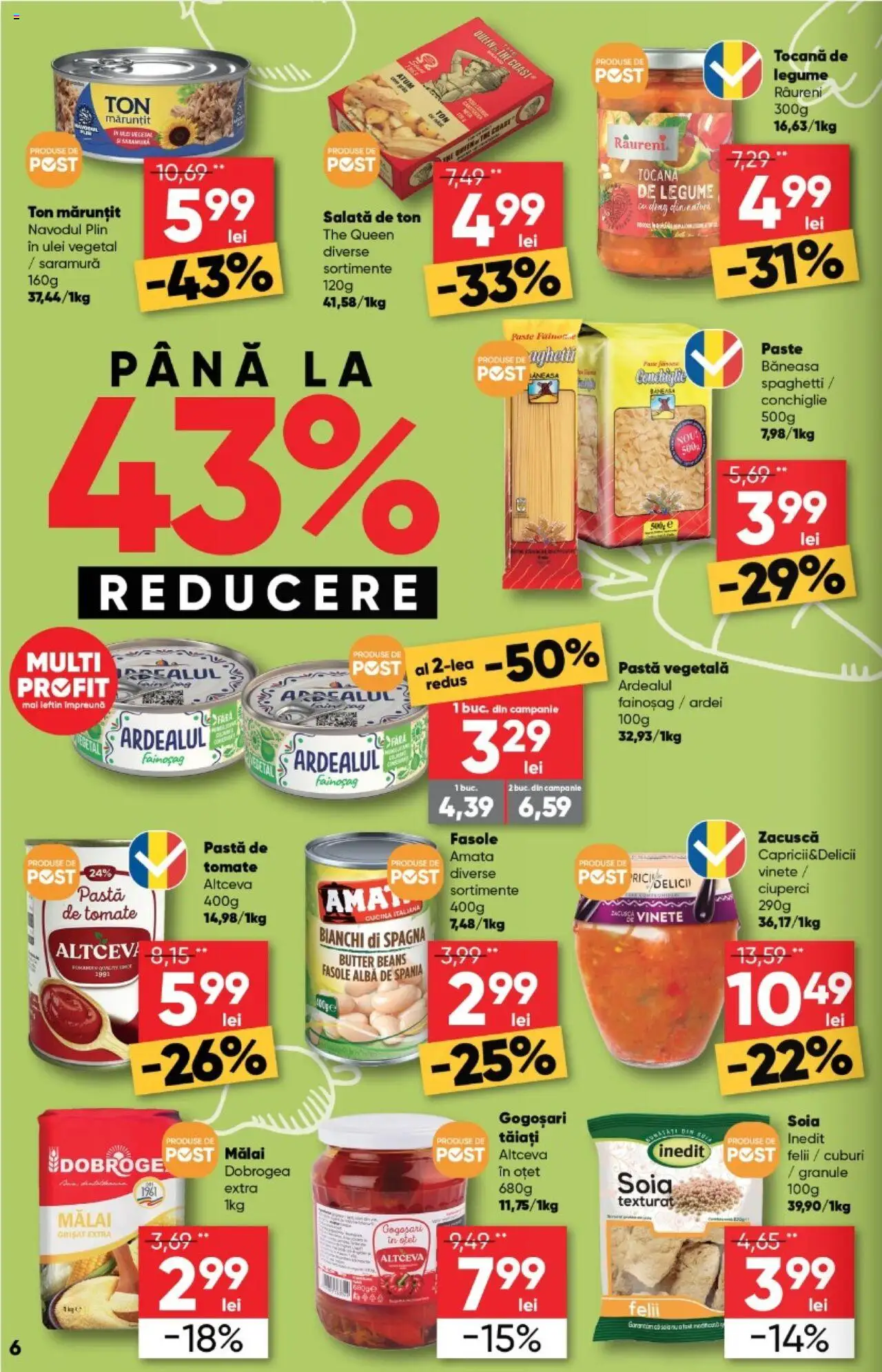 Catalog Profi 5 - 18 Martie 2025 | Pagina 6 | Produse: Ciuperci, Ardei, Paste, Zacuscă