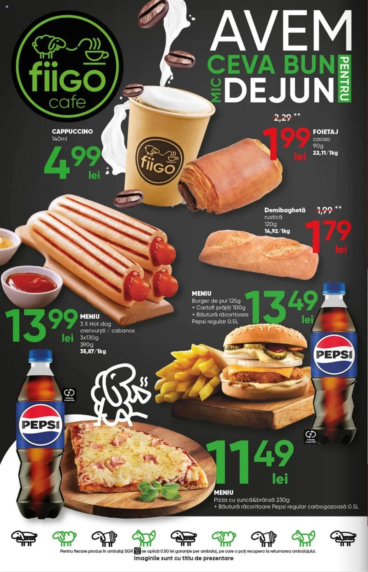 Catalog Profi 5 - 18 Martie 2025 | Pagina 6 | Produse: Foietaj, Crenvurști, Cacao, Burger