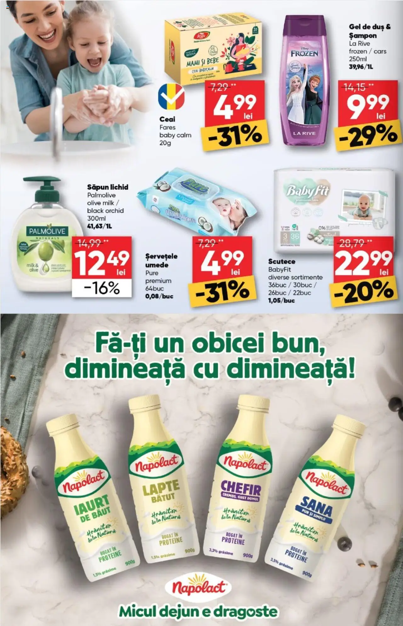 Catalog Profi 5 - 18 Martie 2025 | Pagina 14 | Produse: Șampon, Iaurt, Gel de duș, Ceai