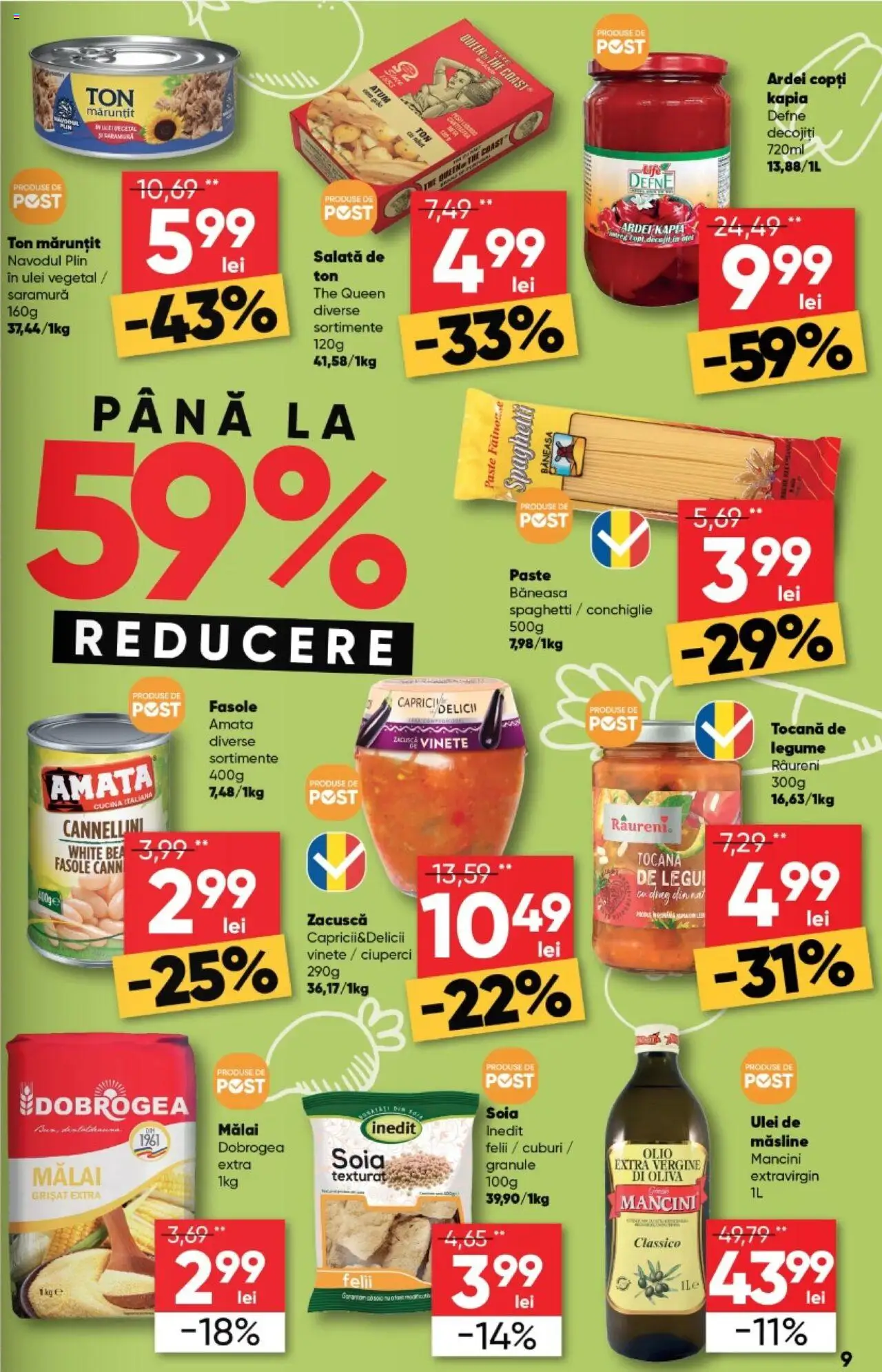 Catalog Profi 5 - 18 Martie 2025 | Pagina 9 | Produse: Ciuperci, Salată, Zacuscă, Sos