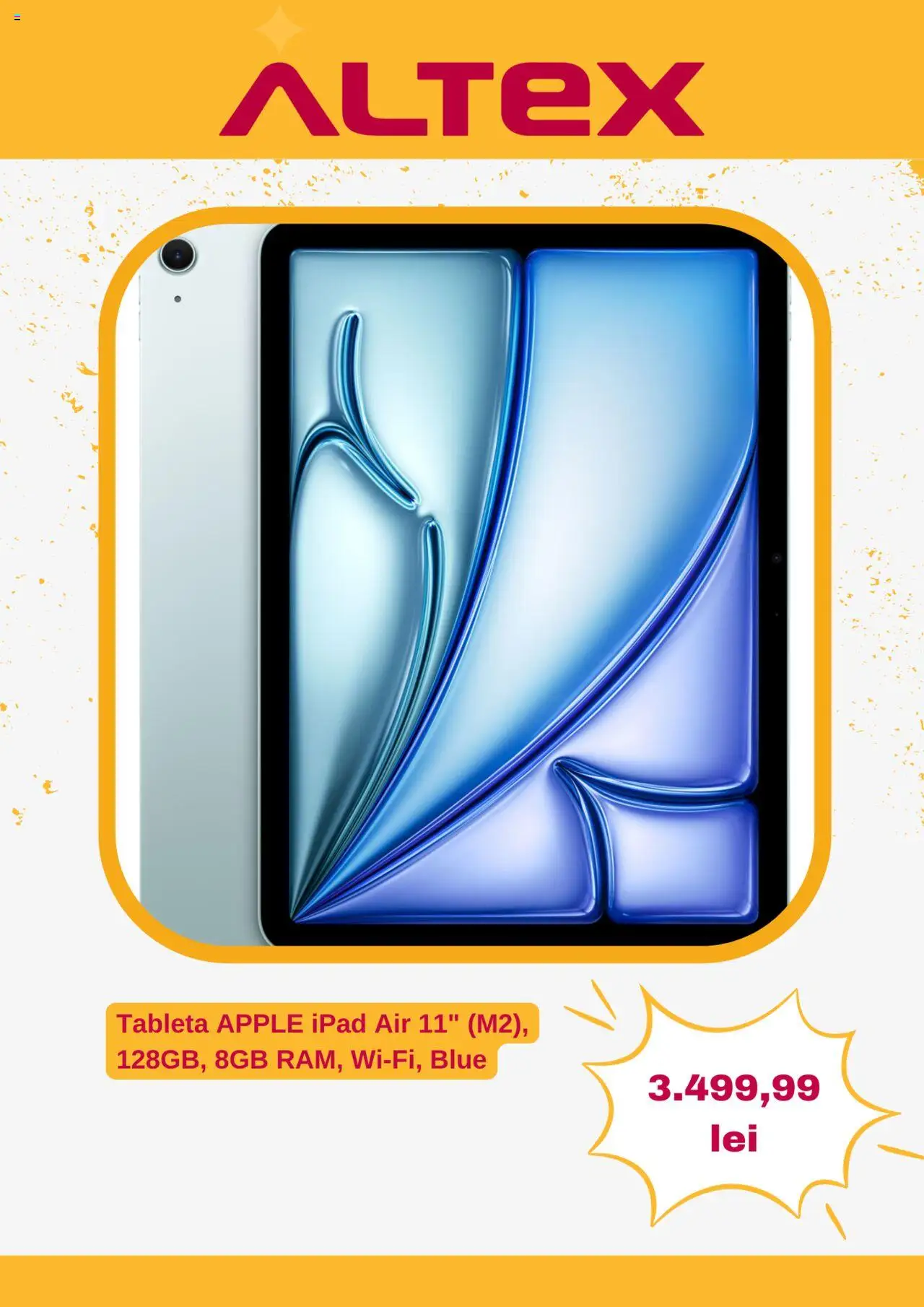 Catalog Altex 6 - 12 Martie 2025 | Pagina 3 | Produse: Tabletă, Apple