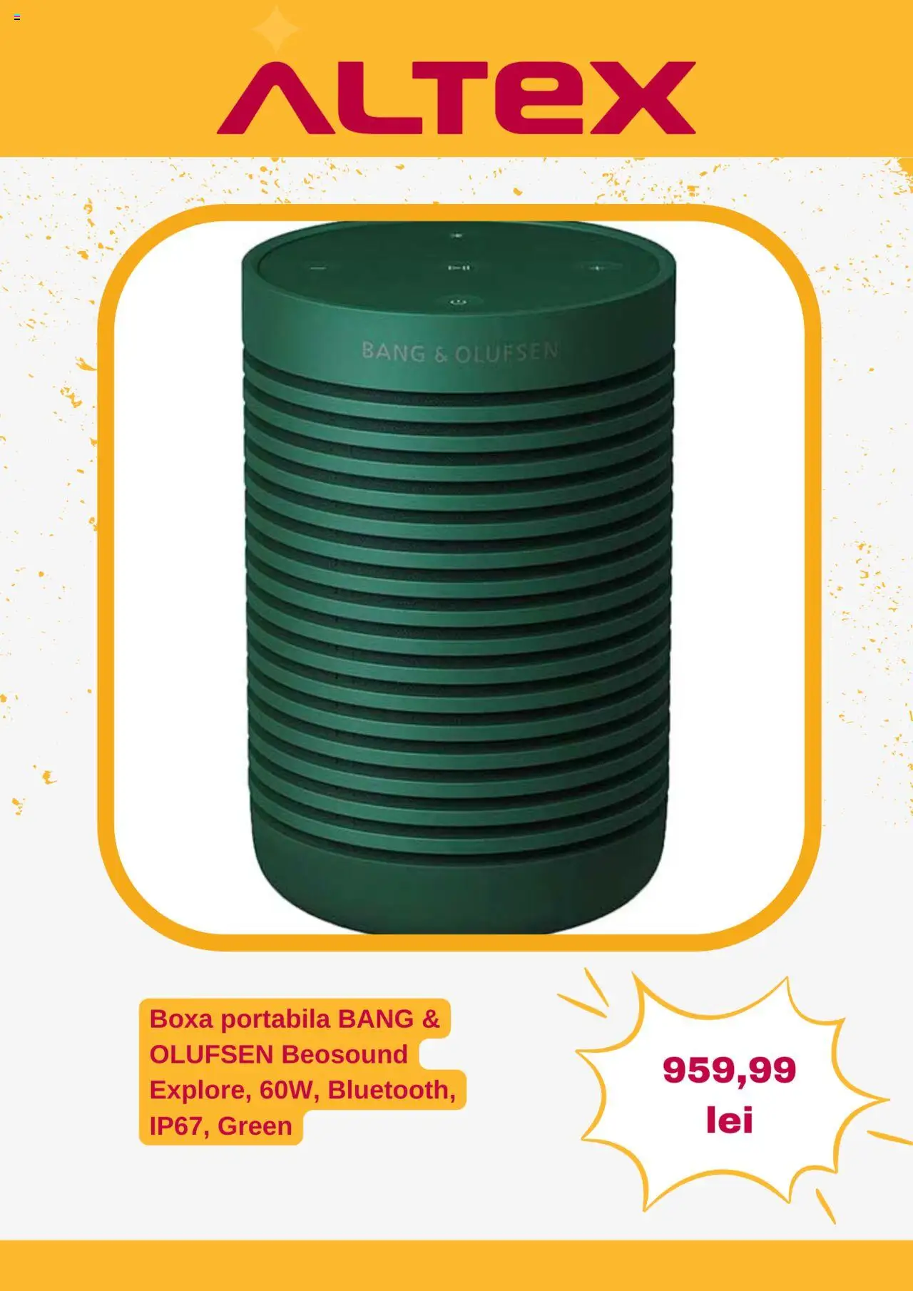 Catalog Altex 6 - 12 Martie 2025 | Pagina 7 | Produse: Boxă portabilă