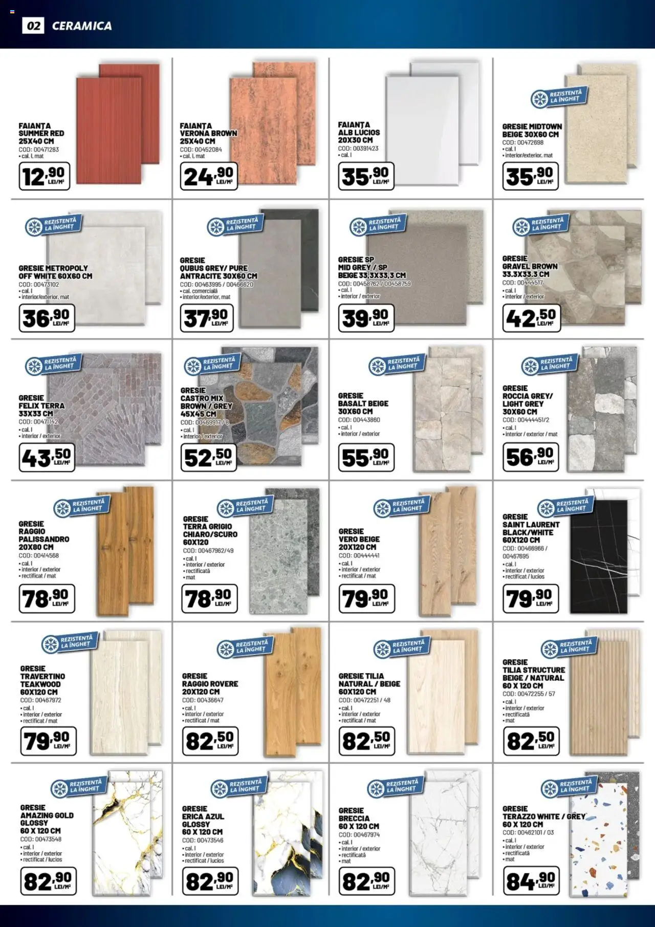 Catalog Ambient 6 - 10 Martie 2025 | Pagina 2 | Produse: Faianță, Gresie