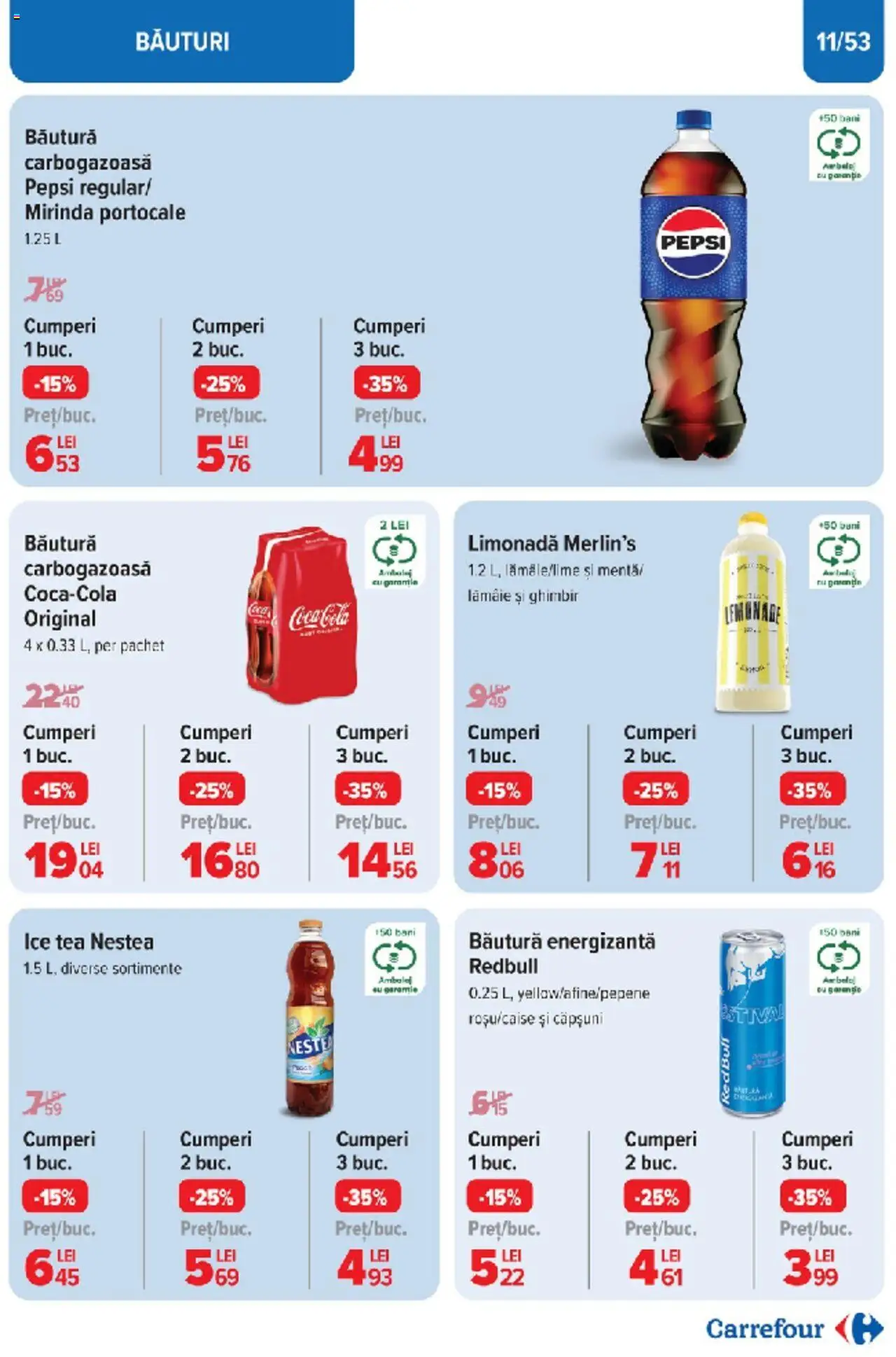 Catalog Carrefour 10 - 18 Martie 2025 | Pagina 11 | Produse: Sıcak su torbası, Ice tea, Căpșuni, Lămâie