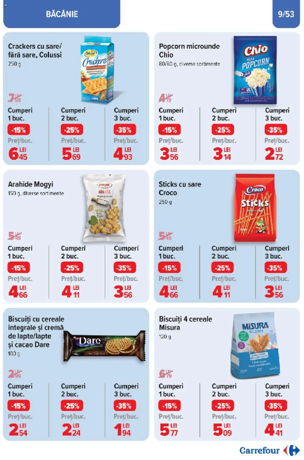 Catalog Carrefour 10 - 18 Martie 2025 | Pagina 9 | Produse: Arahide, Cremă, Cereale, Cacao