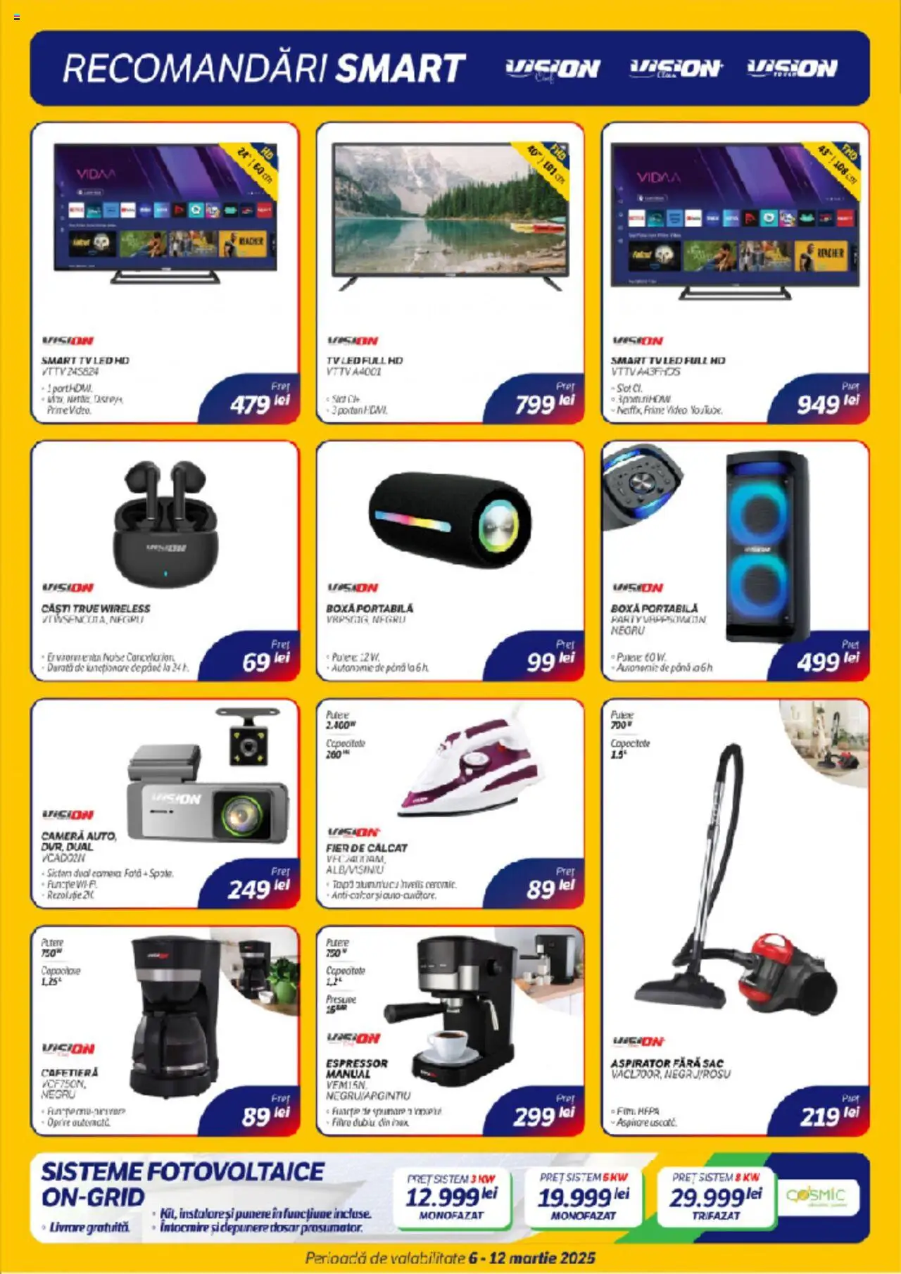 Catalog Flanco 6 - 12 Martie 2025 | Pagina 9 | Produse: Espressor, Fier de călcat, Cameră, Boxă portabilă