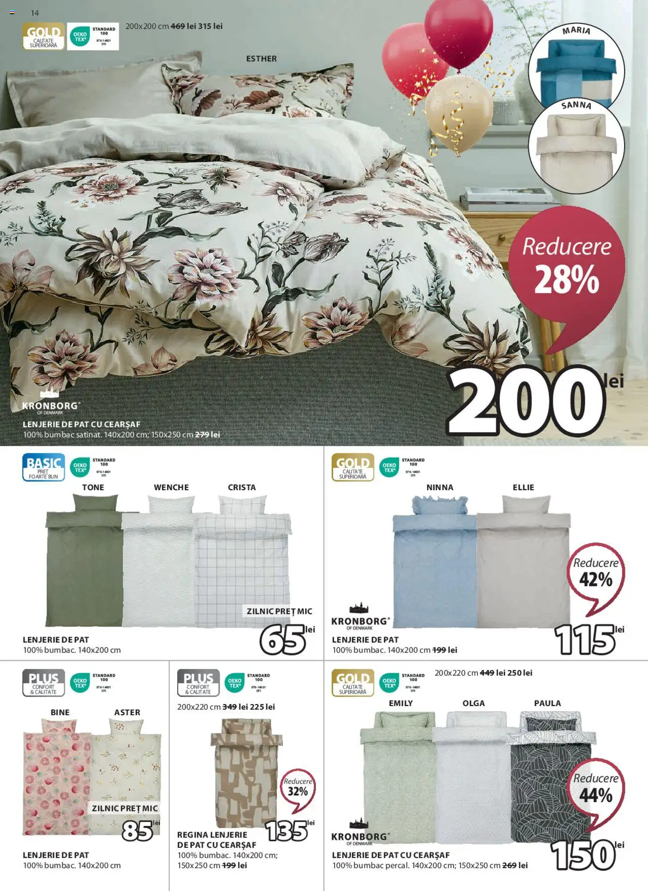 Catalog JYSK 7 Martie - 5 Aprilie 2025 | Pagina 14 | Produse: Pat, Lenjerie de pat
