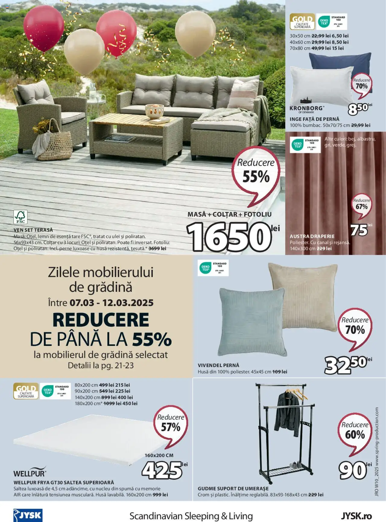 Catalog JYSK 7 Martie - 5 Aprilie 2025 | Pagina 24 | Produse: Memorie, Pernă, Colțar, Ulei