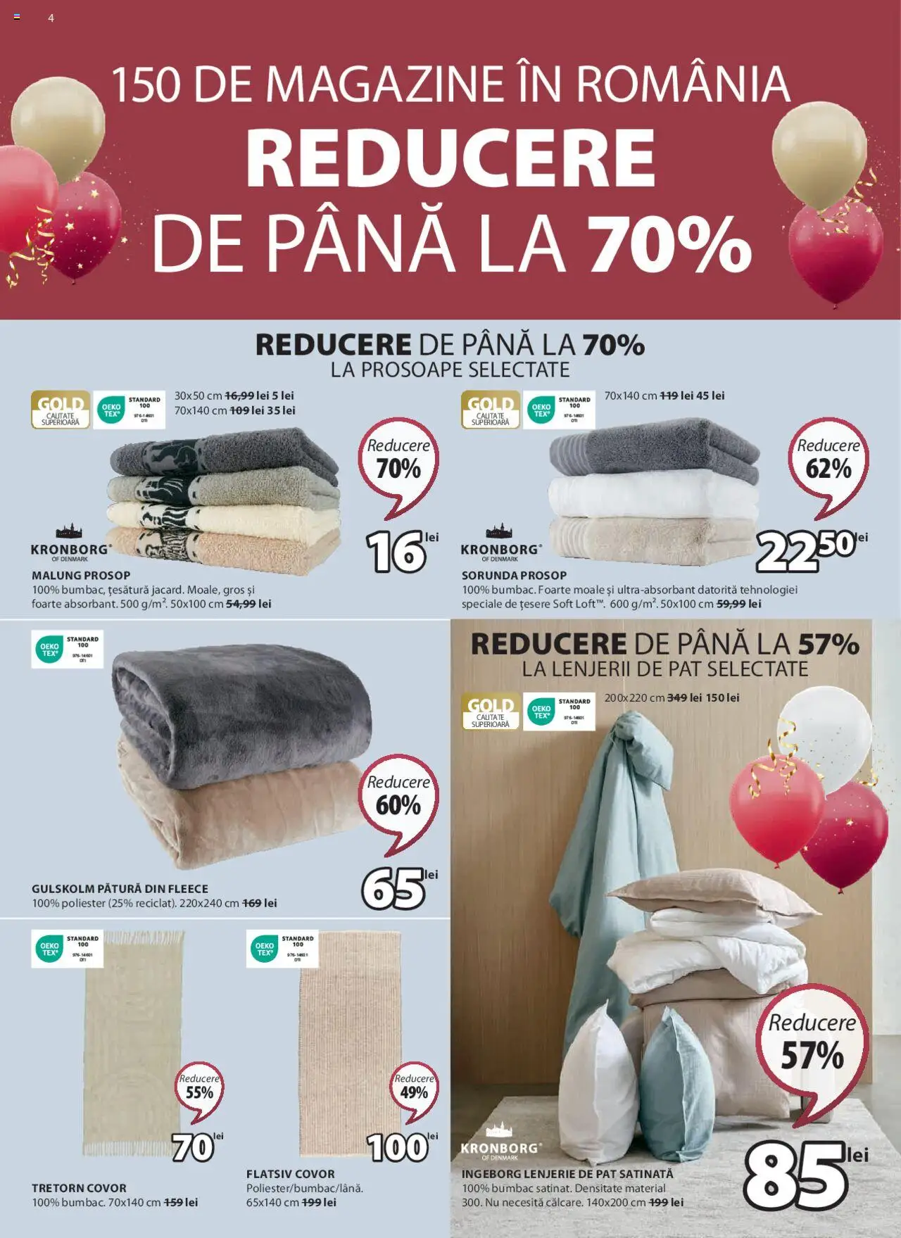 Catalog JYSK 7 Martie - 5 Aprilie 2025 | Pagina 4 | Produse: Pat, Lenjerie de pat, Pătură, Covor