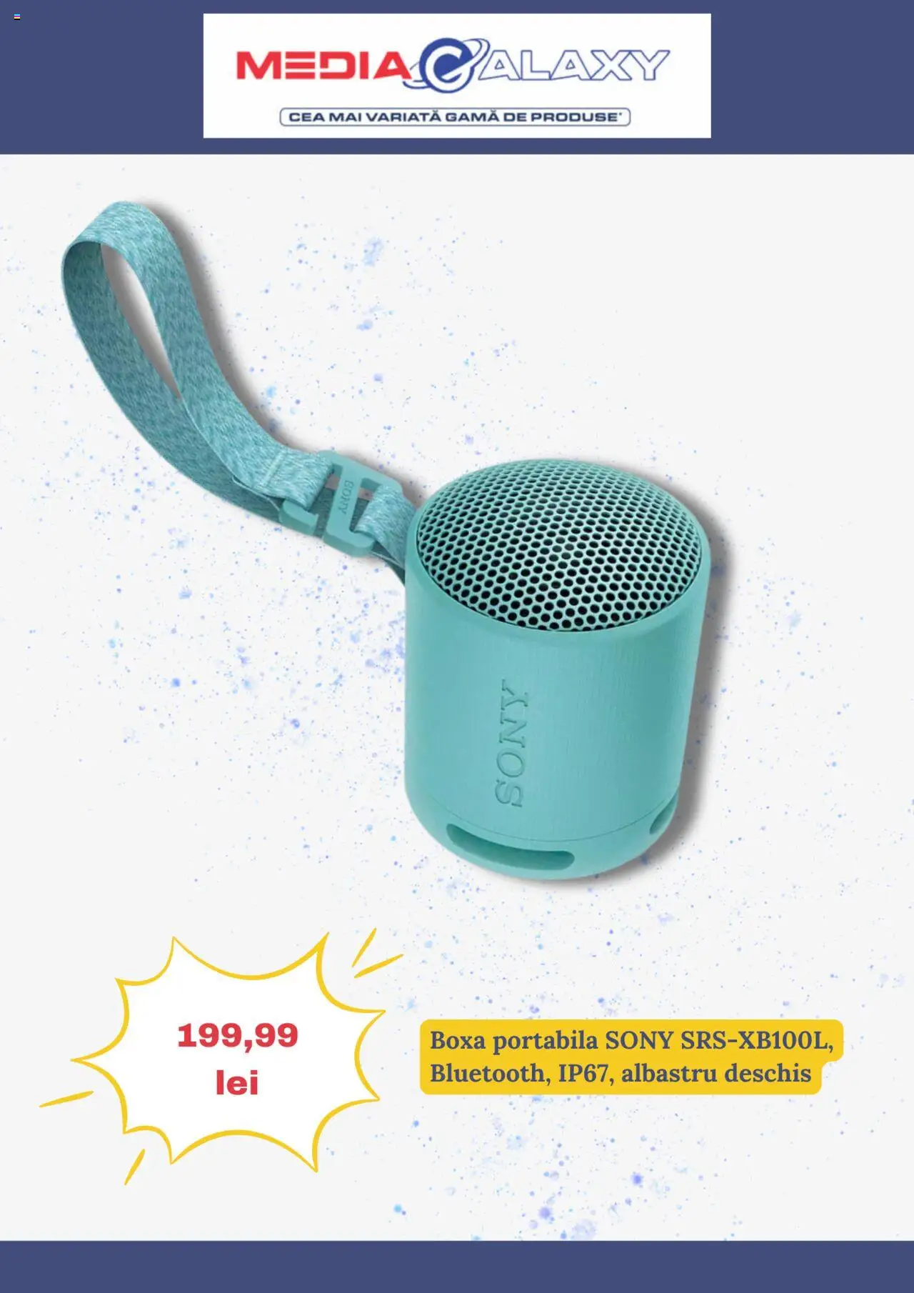 Catalog Media Galaxy 6 - 12 Martie 2025 | Pagina 3 | Produse: Boxă portabilă