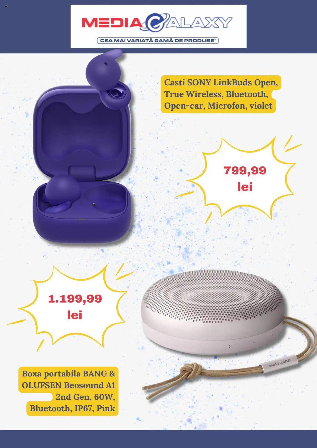 Catalog Media Galaxy 6 - 12 Martie 2025 | Pagina 4 | Produse: Căști, Boxă portabilă