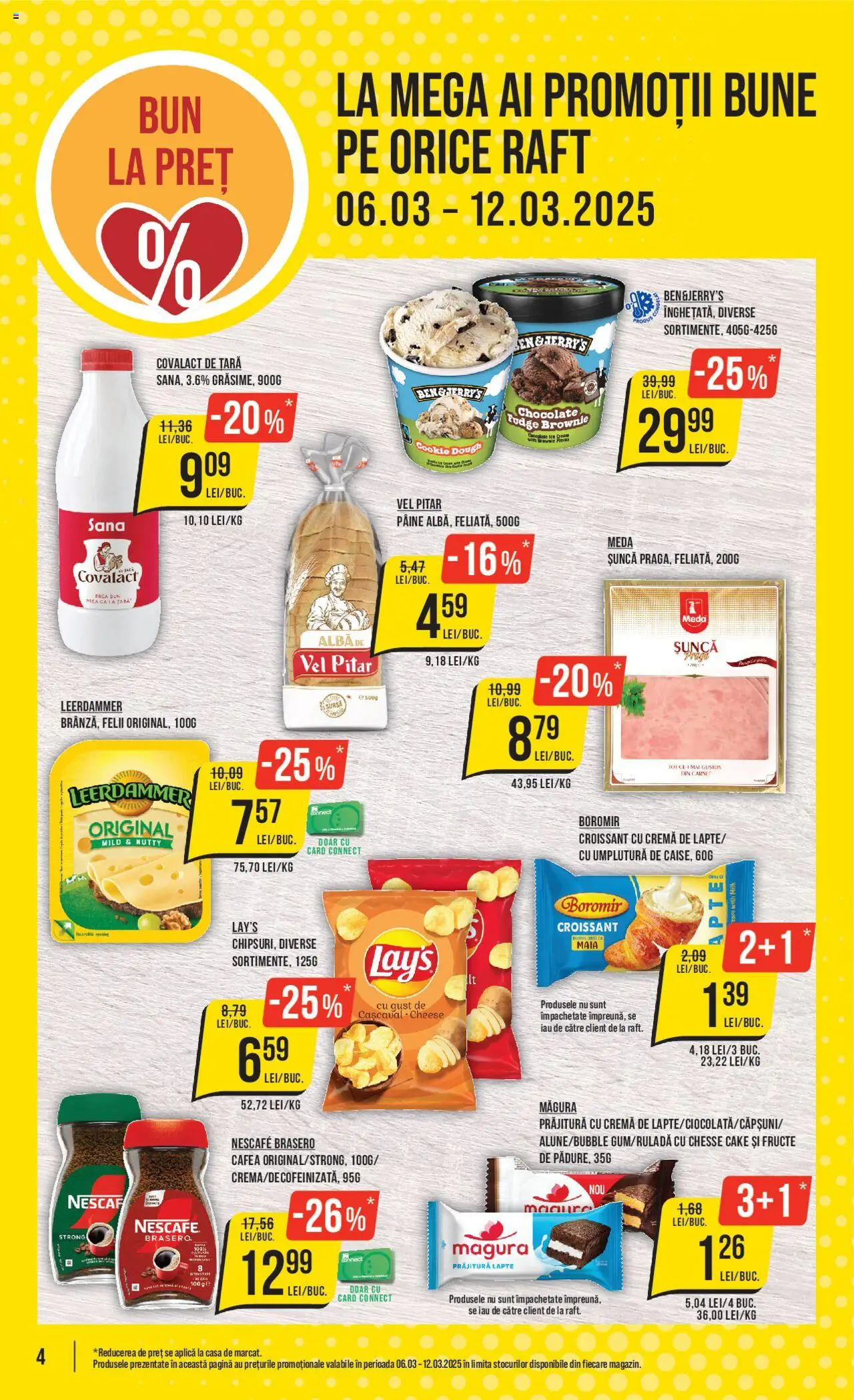 Catalog Mega Image 6 - 12 Martie 2025 | Pagina 4 | Produse: Tırnak makası, Cremă, Șuncă, Rom