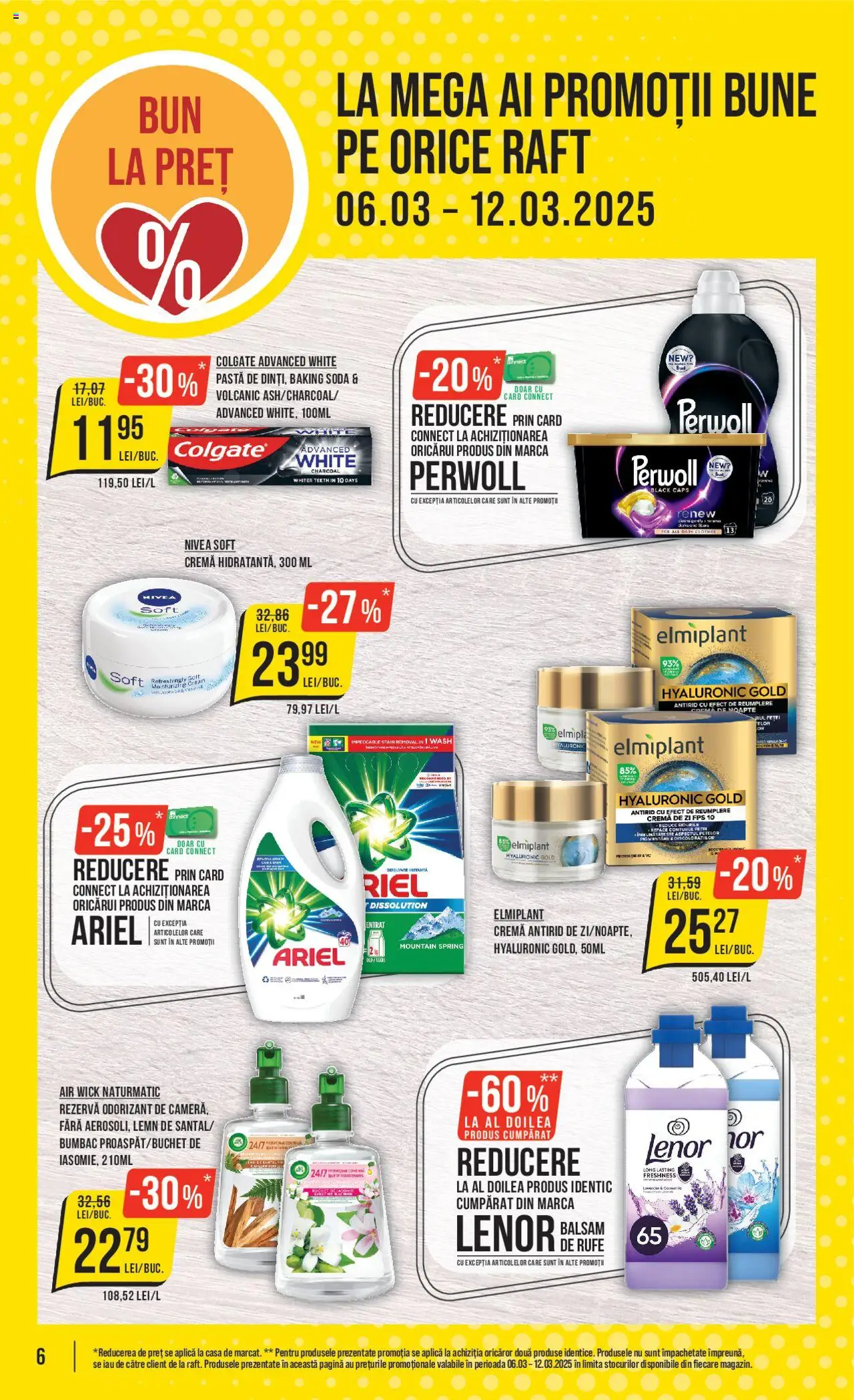 Catalog Mega Image 6 - 12 Martie 2025 | Pagina 6 | Produse: Cameră, Raft, Balsam, Cremă