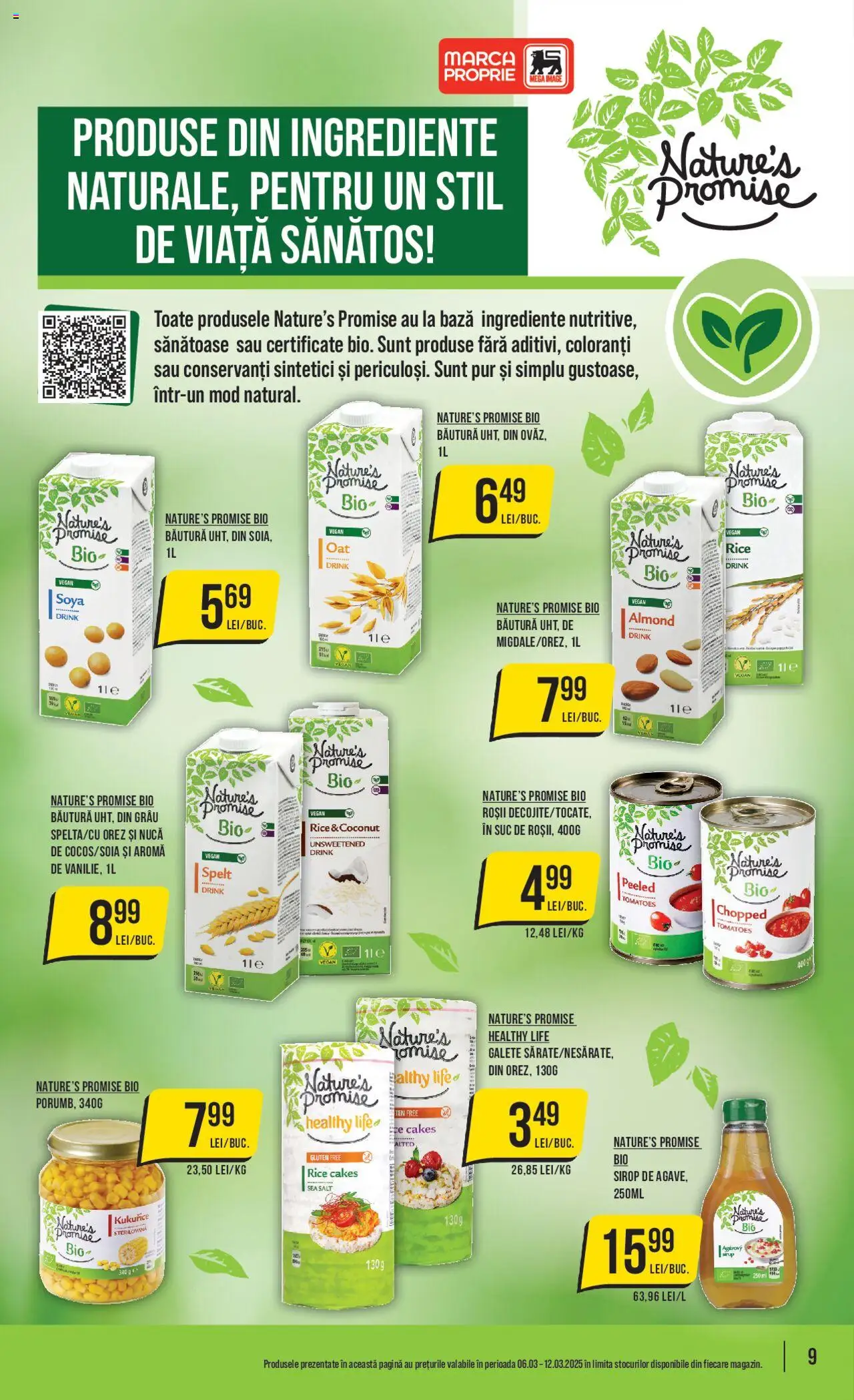 Catalog Mega Image 6 - 12 Martie 2025 | Pagina 9 | Produse: Suc, Roșii, Orez, Sirop