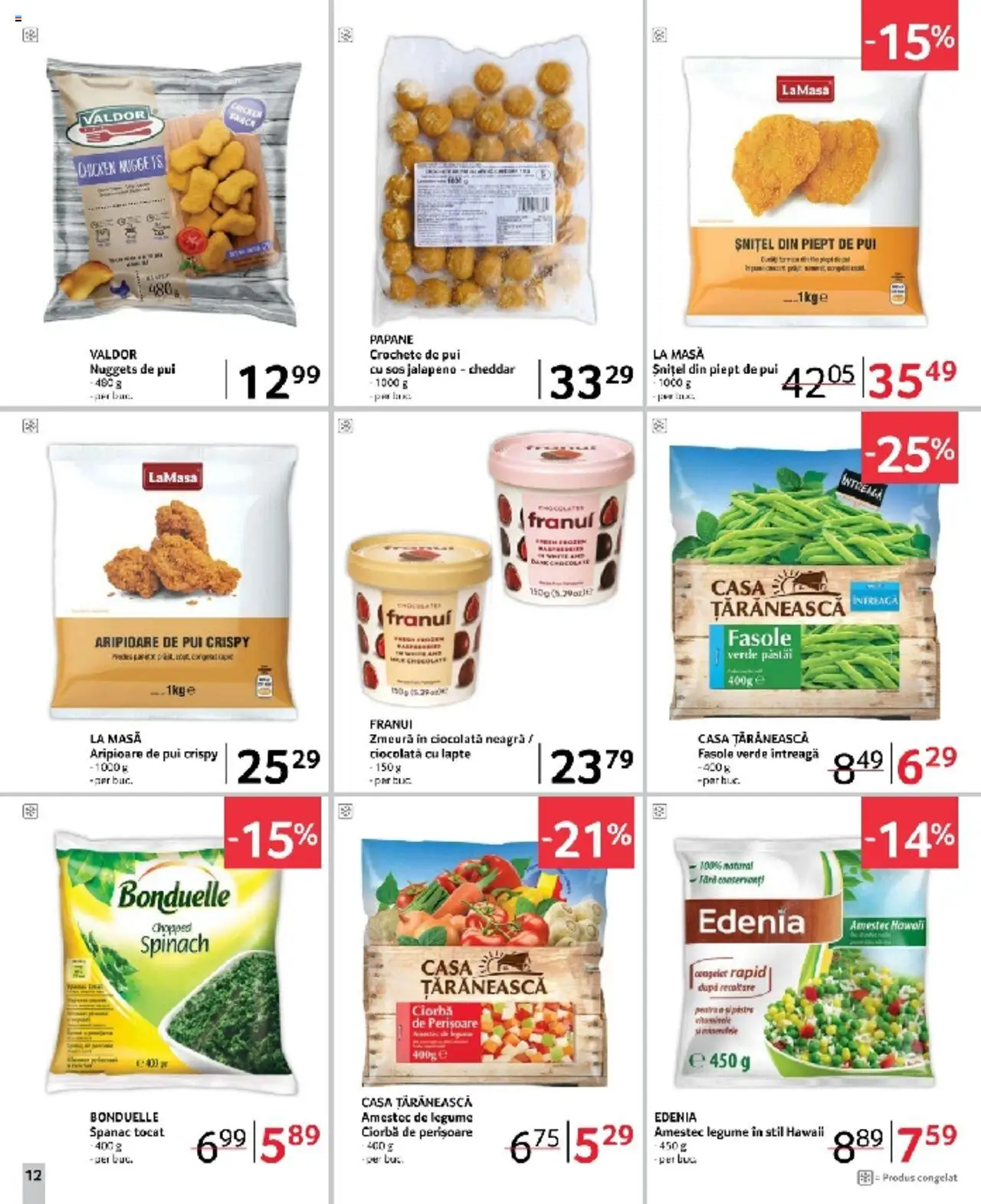 Catalog Selgros 7 - 20 Martie 2025 | Pagina 12 | Produse: Zmeură, Masă, Ciocolată, Legume