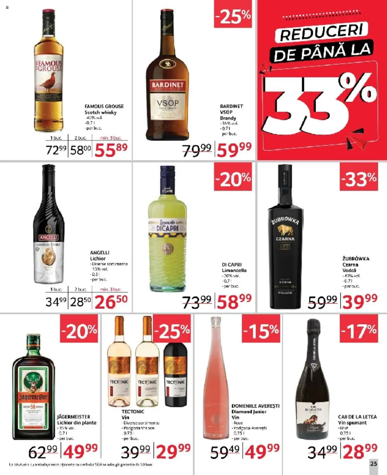 Catalog Selgros 7 - 20 Martie 2025 | Pagina 25 | Produse: Lichior, Vin, Vodka
