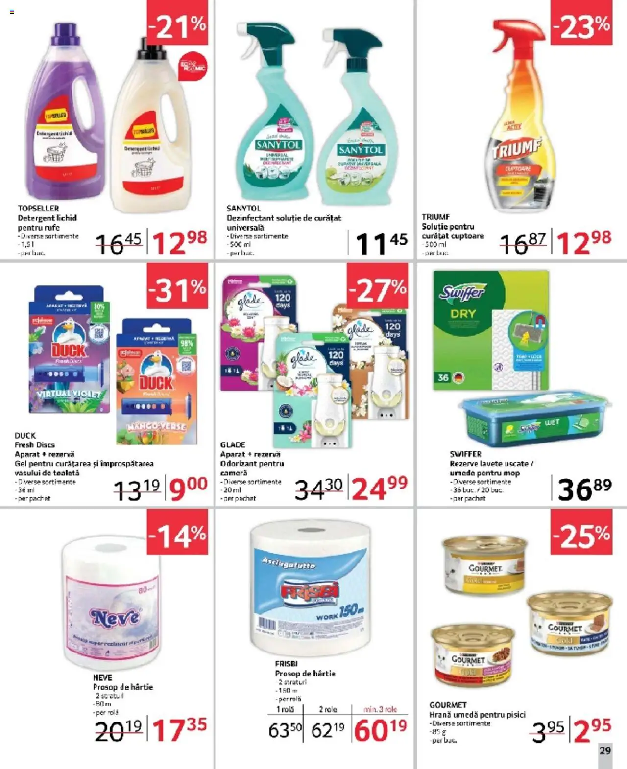 Catalog Selgros 7 - 20 Martie 2025 | Pagina 29 | Produse: Cameră, Mop, Toaletă, Detergent