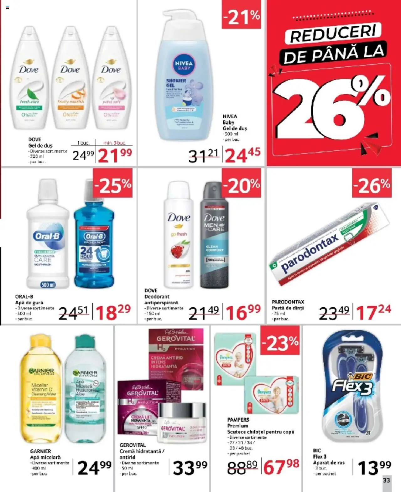 Catalog Selgros 7 - 20 Martie 2025 | Pagina 33 | Produse: Pomelo, Duș, Gel de duș, Pastă de dinți