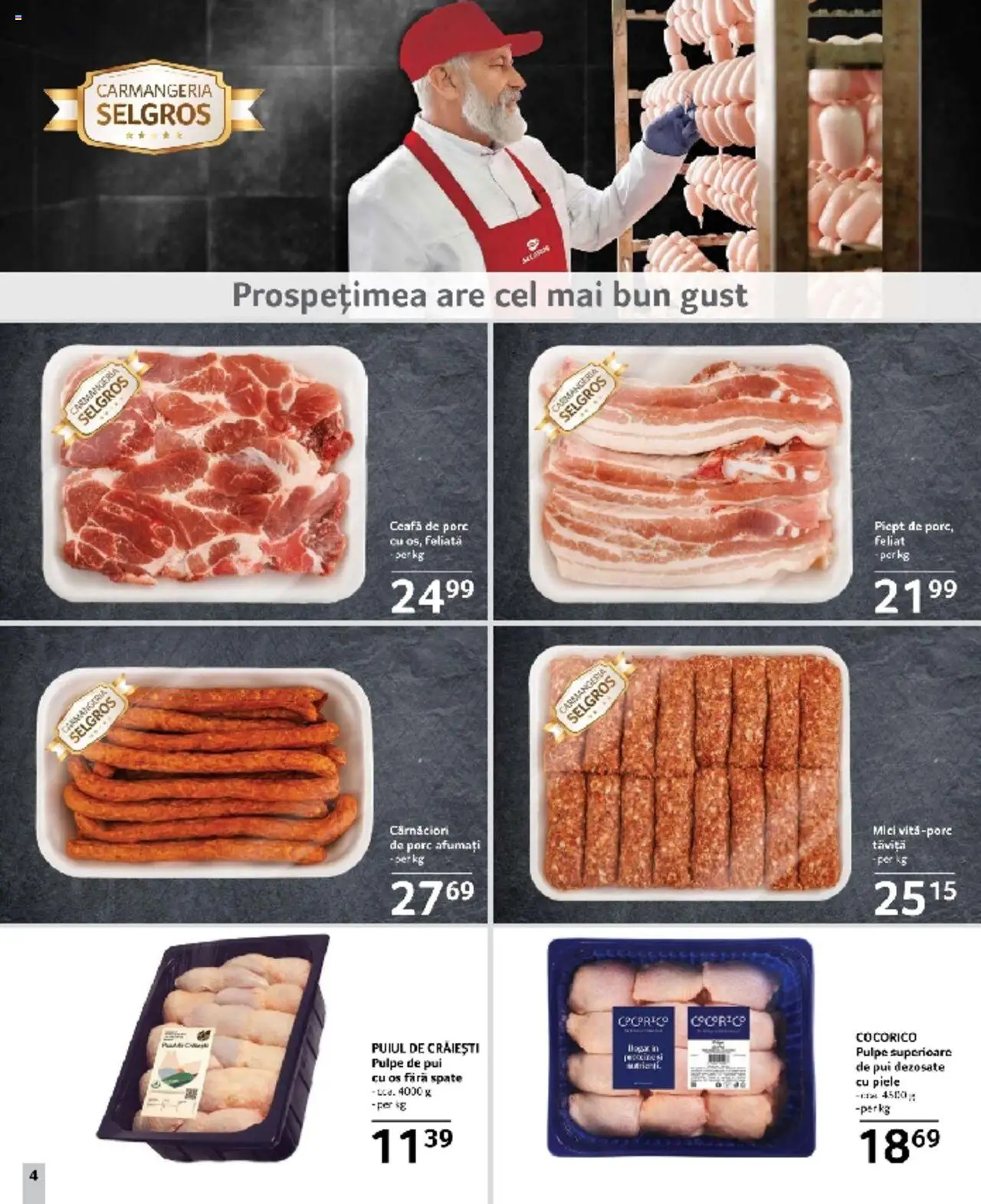 Catalog Selgros 7 - 20 Martie 2025 | Pagina 4 | Produse: Mici